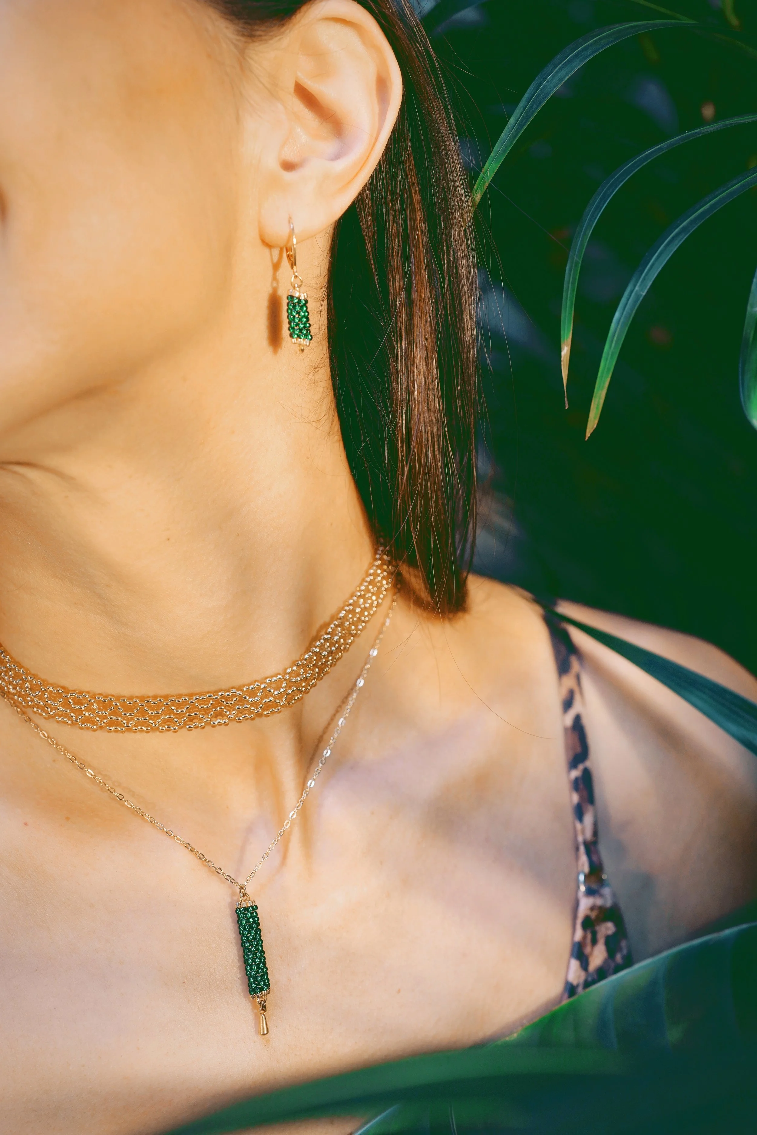 talisman collection creation bijou bracelet cadeau vert bijou oreille.jpg