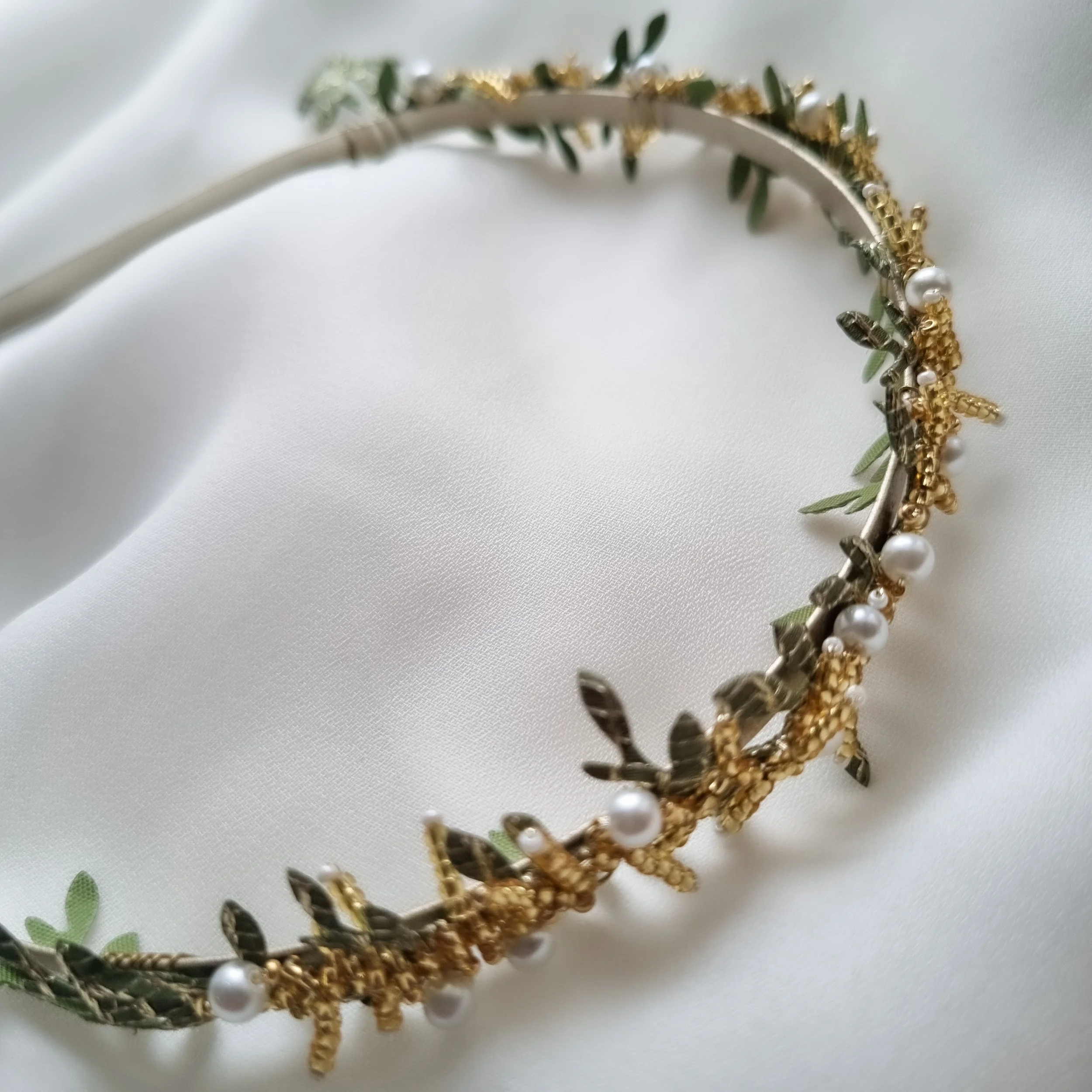 Bijou de tête Feuille