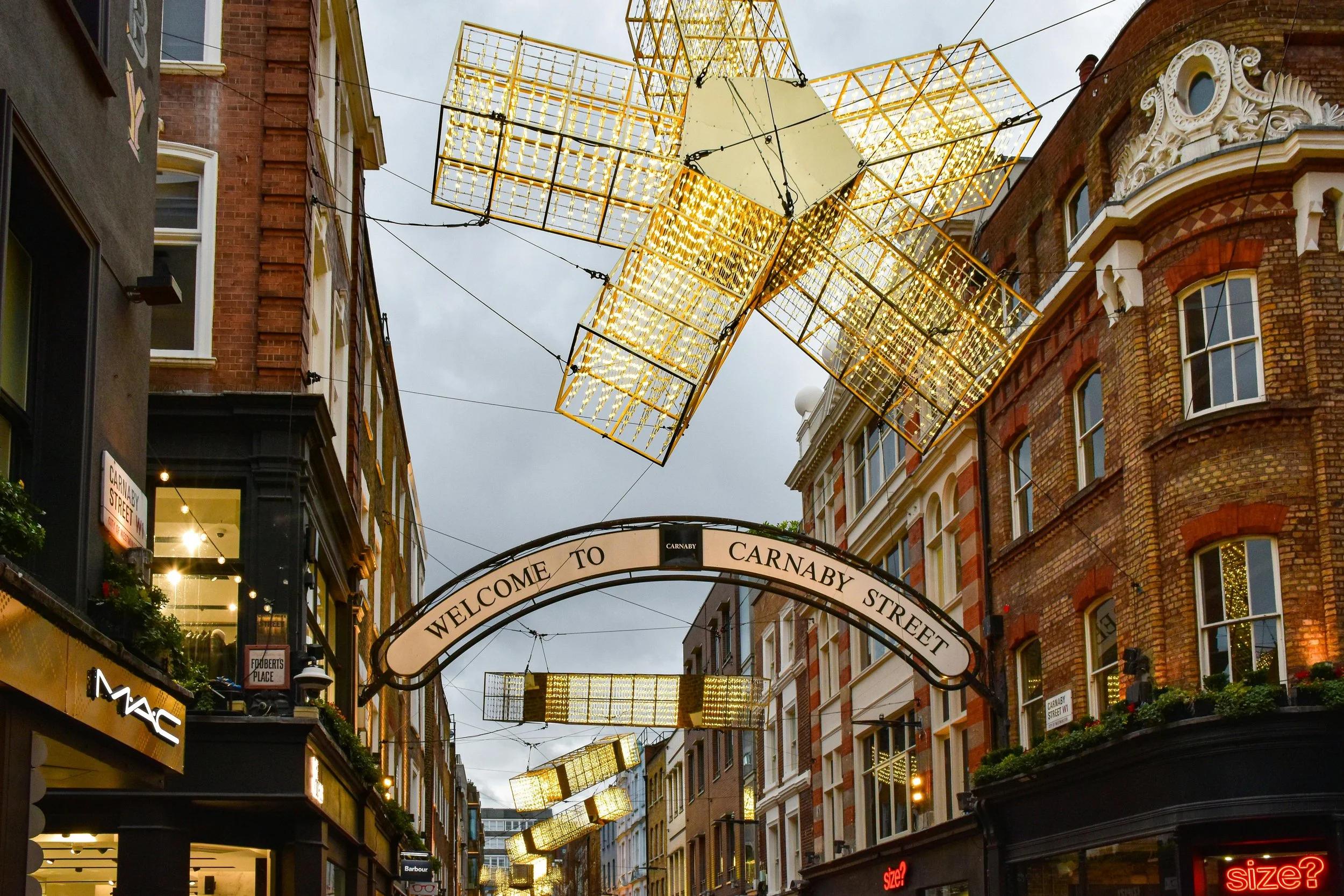 Carnaby Street, top place to see in London