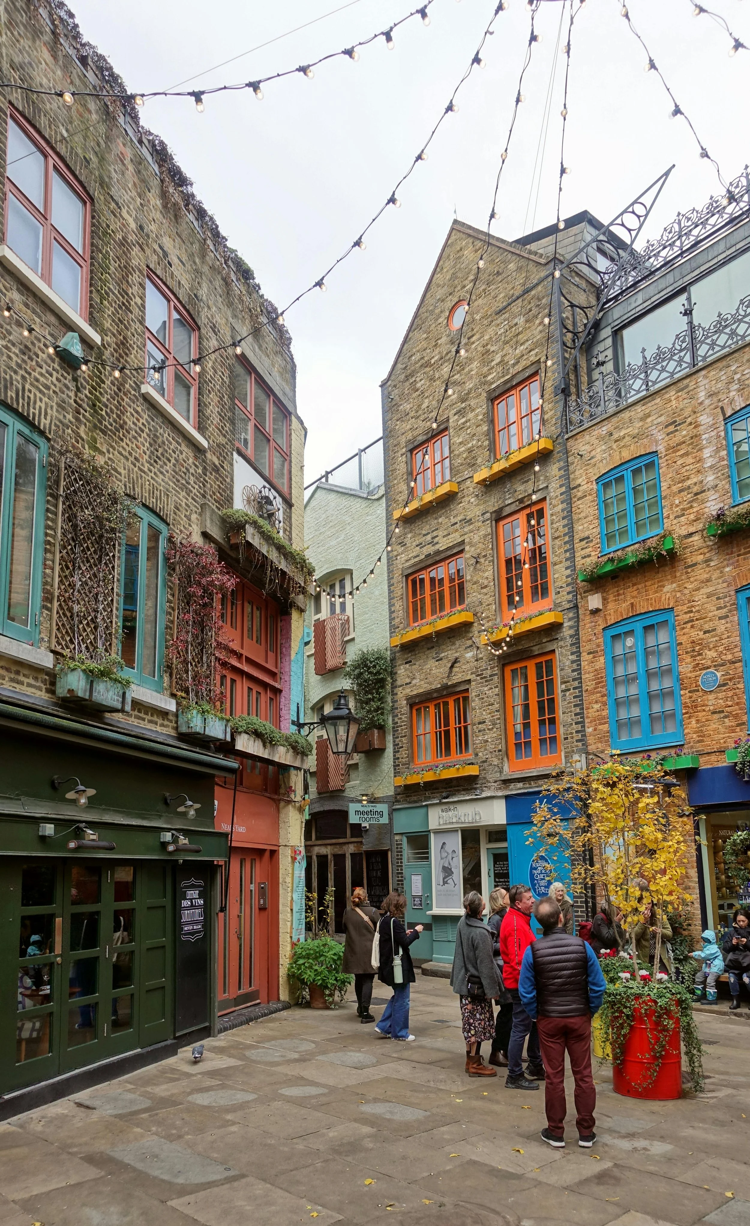 Neils yard, one of the top things to do in London