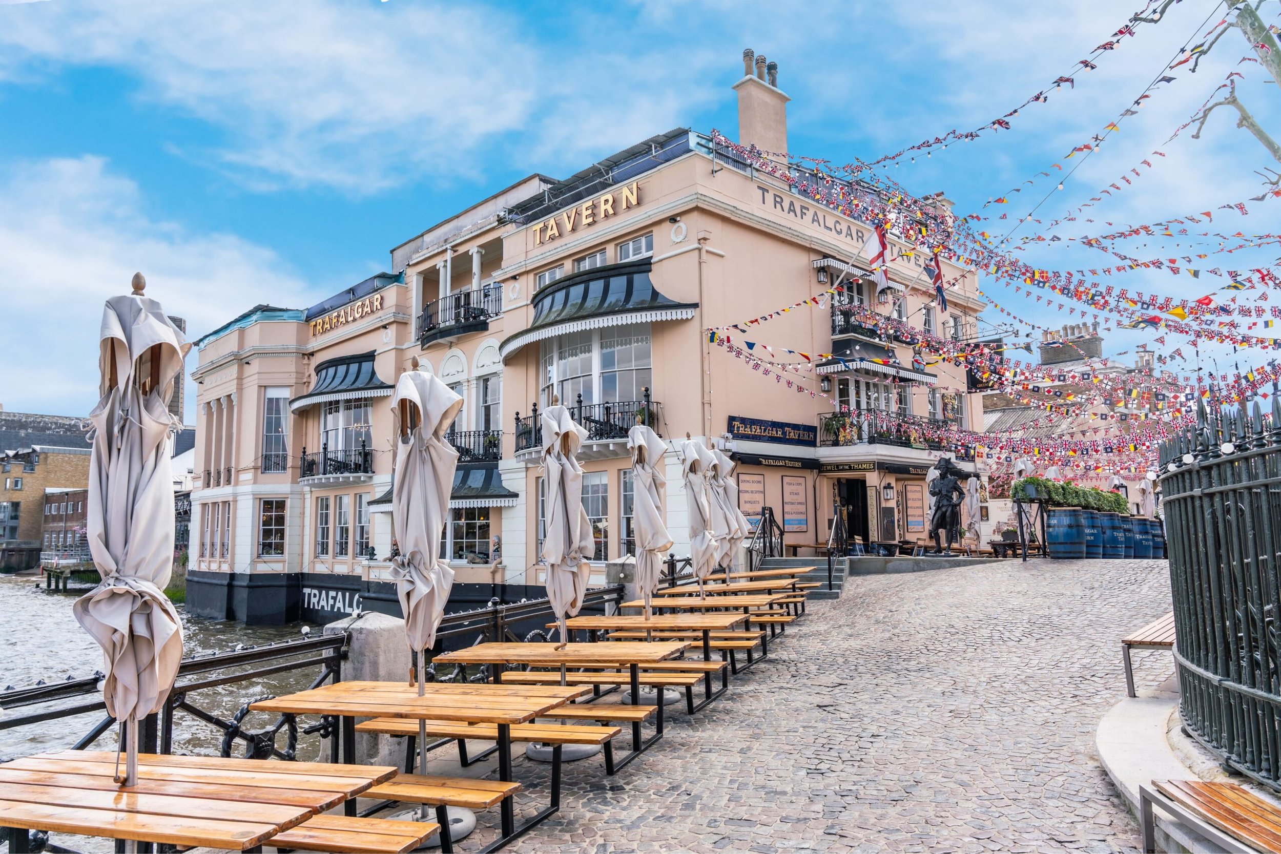 Trafalgar Tavern one of London's best bars