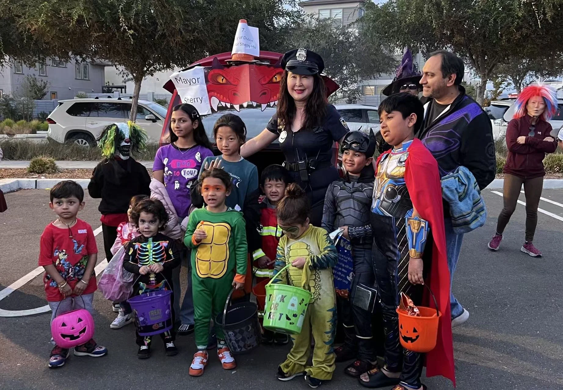 Halloween Trick-or-Treating at the Neighborhood Park
