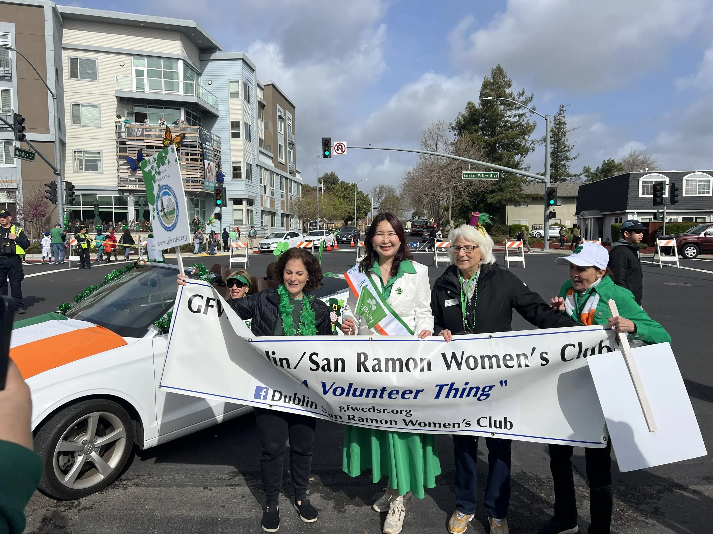 St. Patrick’s Day Parade with the DublinSan Ramon Womens Club