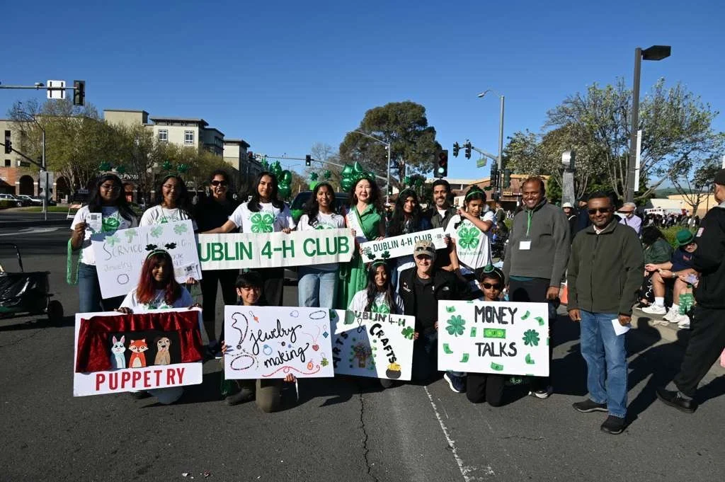 St. Patricks Day Parade with the 4H Club