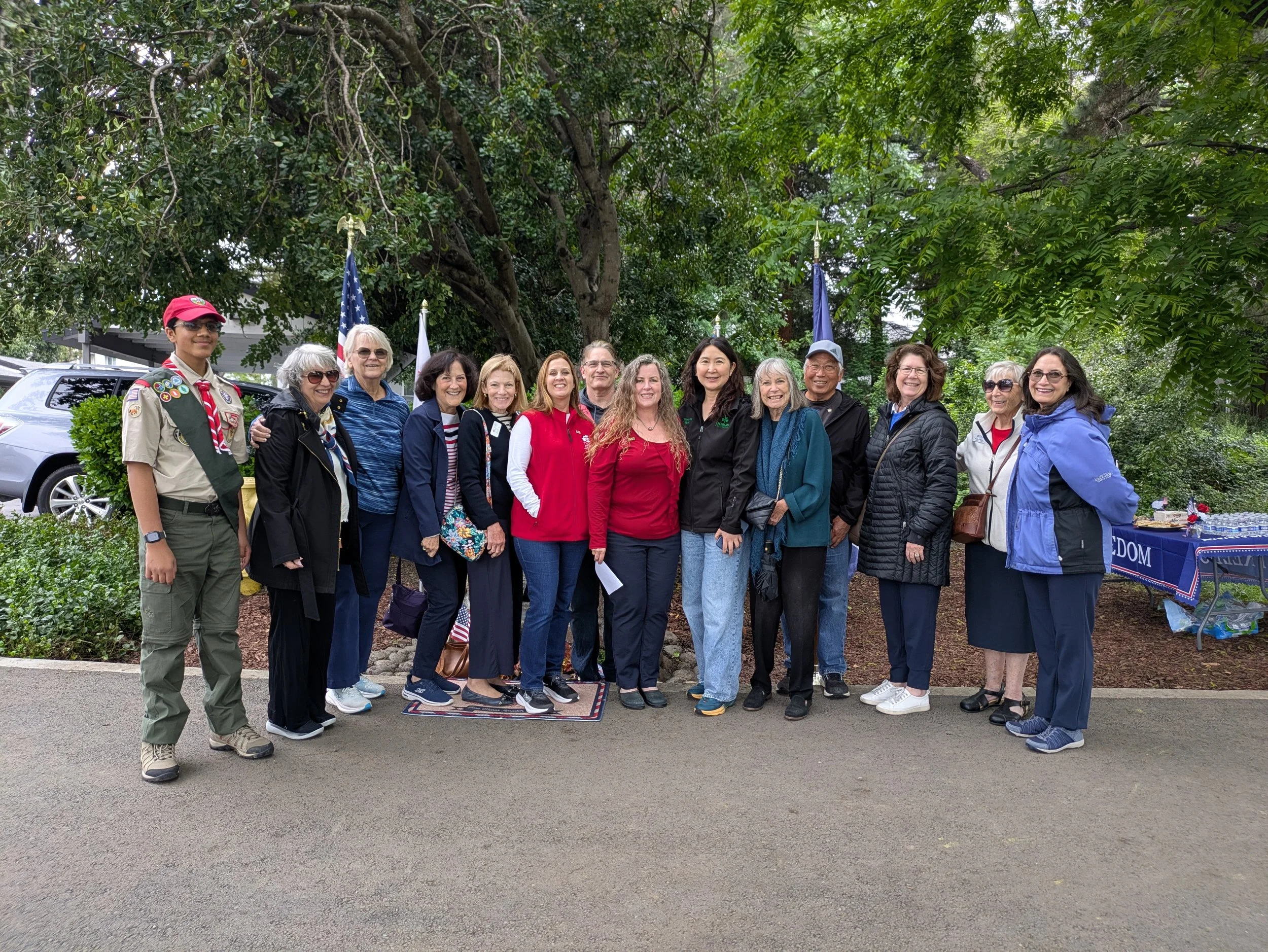 Daughters of the American Revolution Dedication Ceremony in Dublin. 2026.04