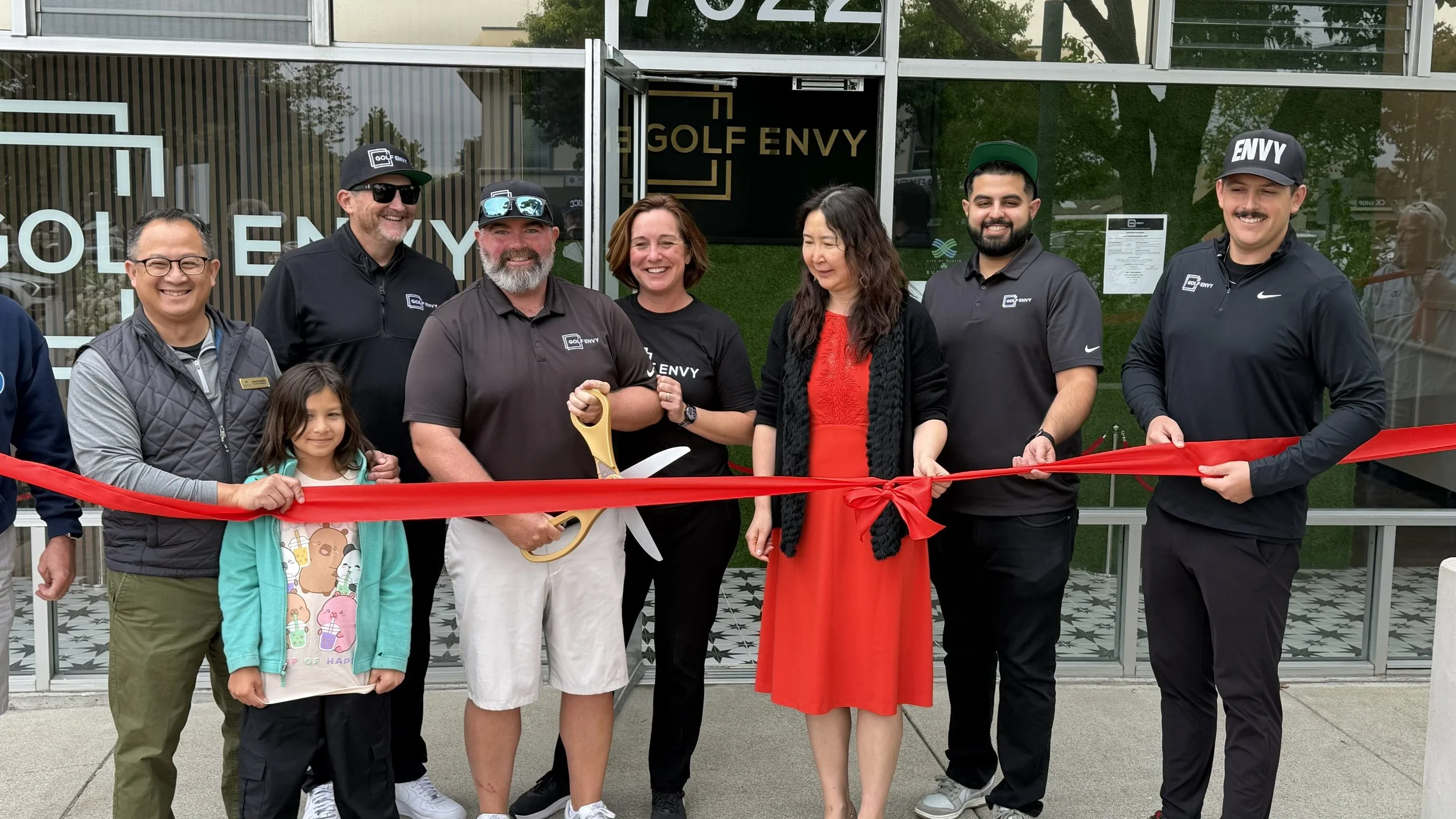 Welcoming Golf Envy to Dublin with a ribbon-cutting celebration