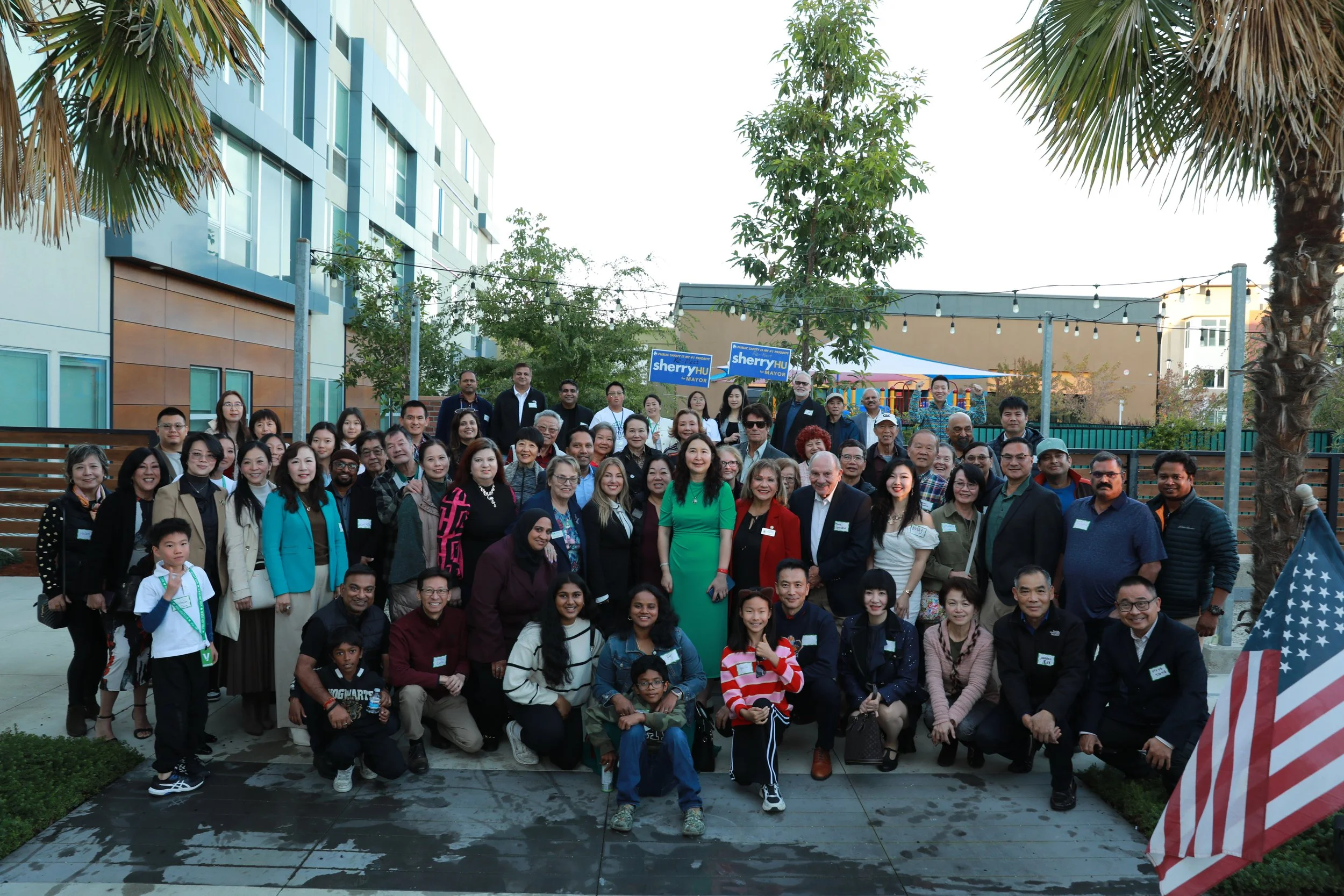 Sherry Hu Re-election Kickoff 2025.11