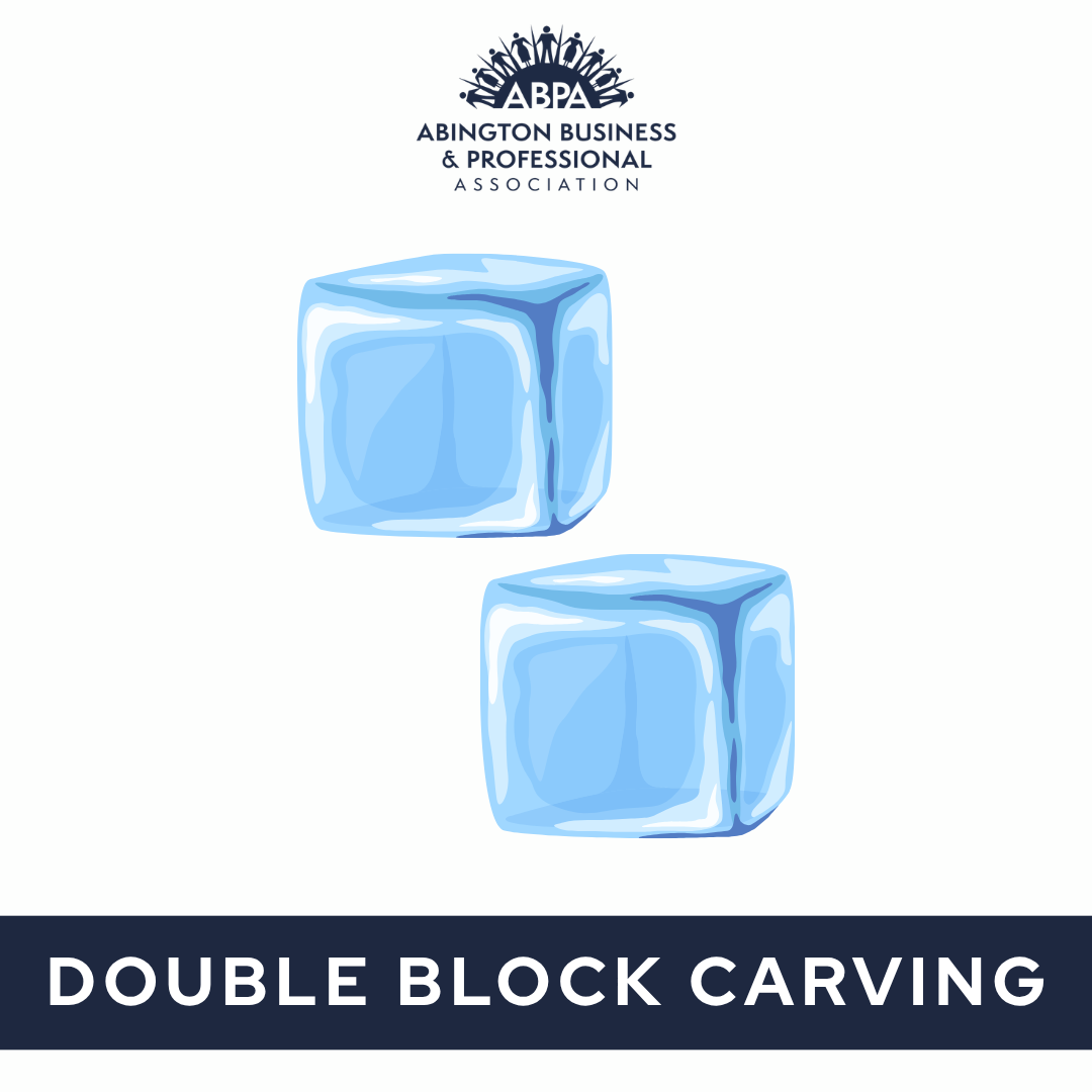 Double Block Ice Sculpture