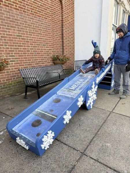 Ice Slide - with logo