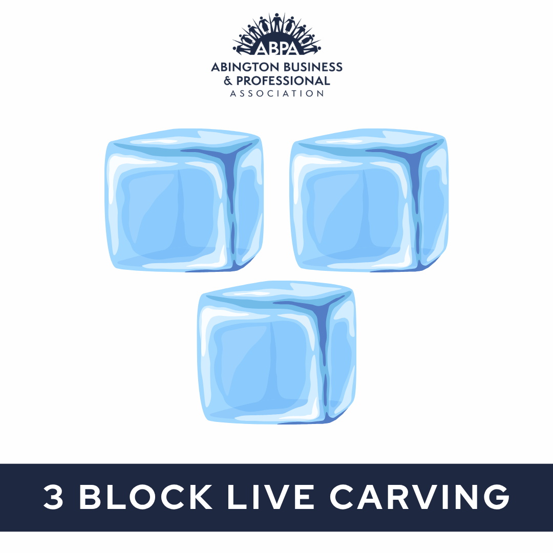 Live Carving- Triple Block Ice Sculpture