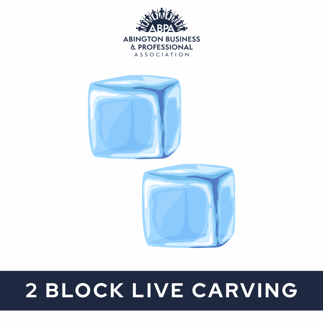 Live Carving- Double Block Ice Sculpture