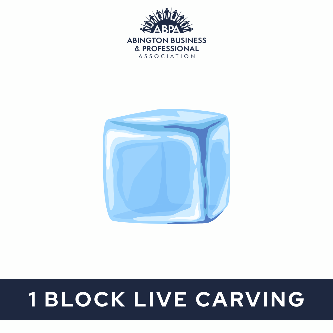 Live Carving- Single Block Ice Sculpture