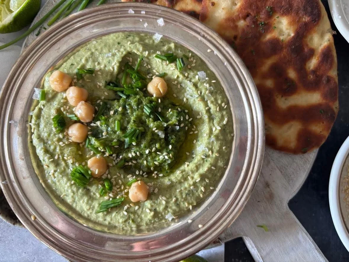 DIP-1: Jalapeno &amp; Cilantro Hummus
