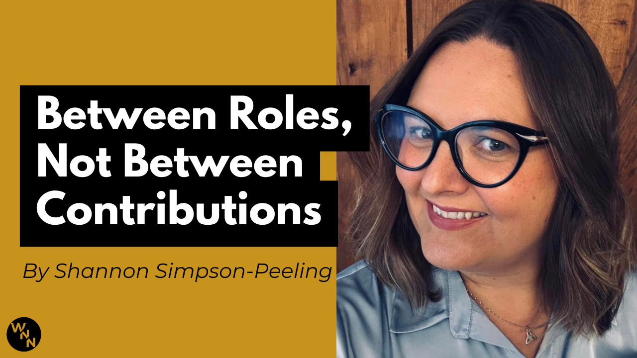 Between Roles, Not Between Contributions