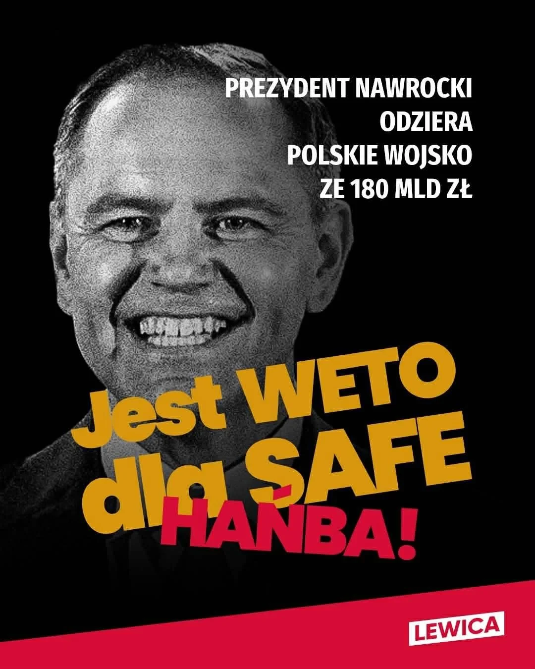 Nawrocki zaprzepaścił miliardy z programu SAFE, kt&oacute;re mogły trafić do polskich firm, wzmocnić nasz przemysł i bezpieczeństwo państwa.
