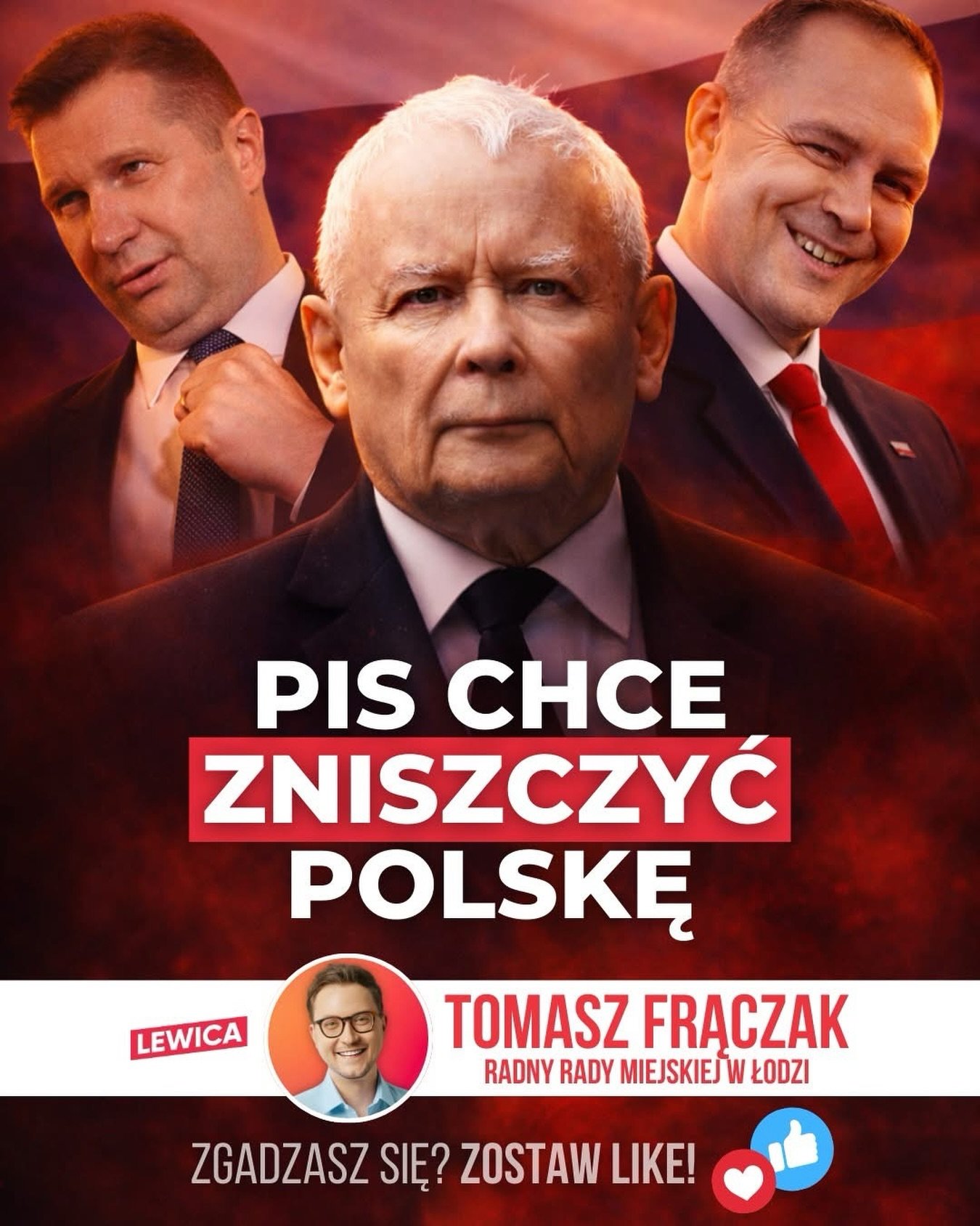 Kaczyński zmontował ekipę, kt&oacute;ra chce wyprowadzić Polskę z Unii Europejskiej i wpakować nas w szpony Putina.