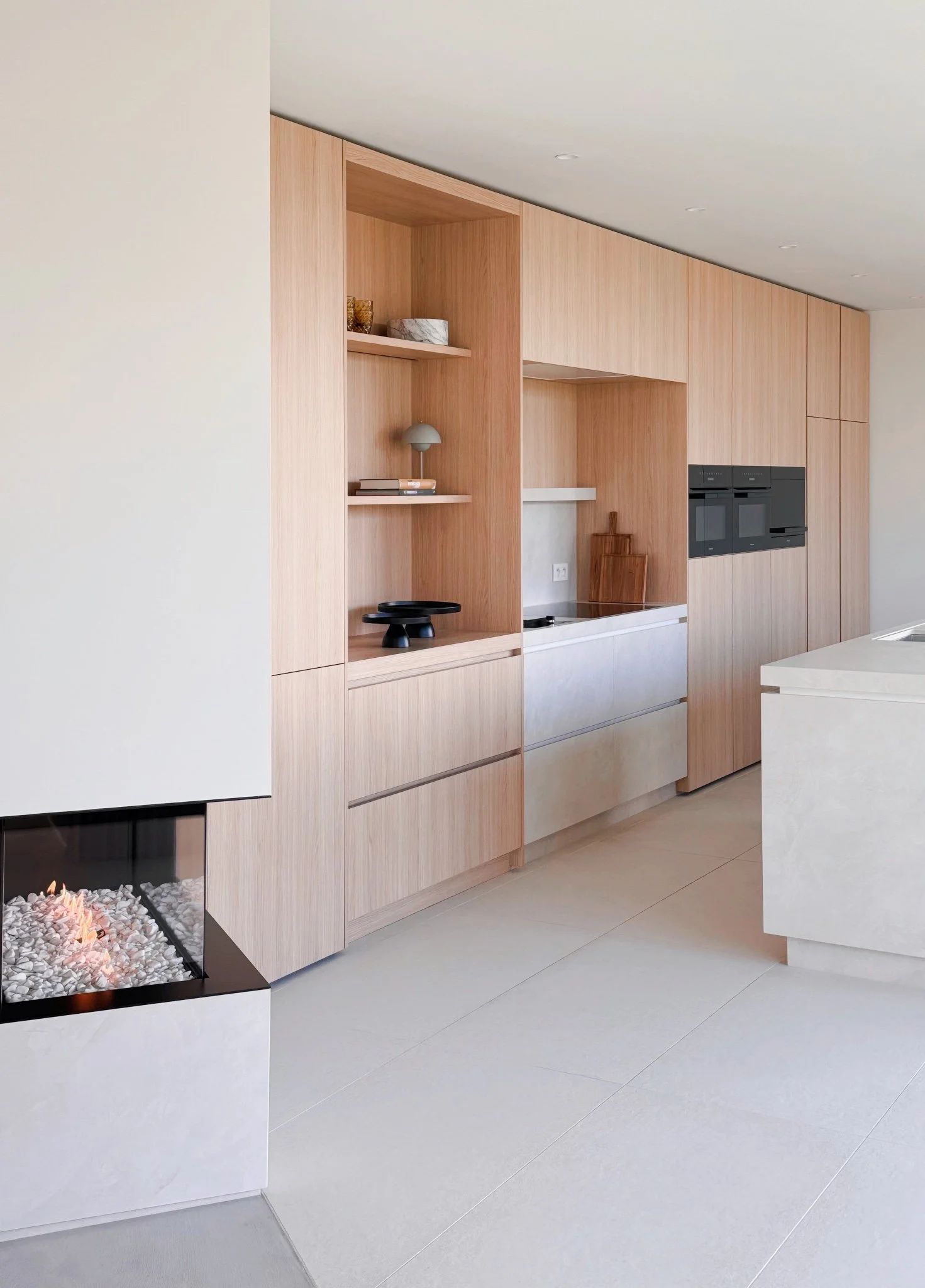 Interior Blonde keukenontwerp interieur