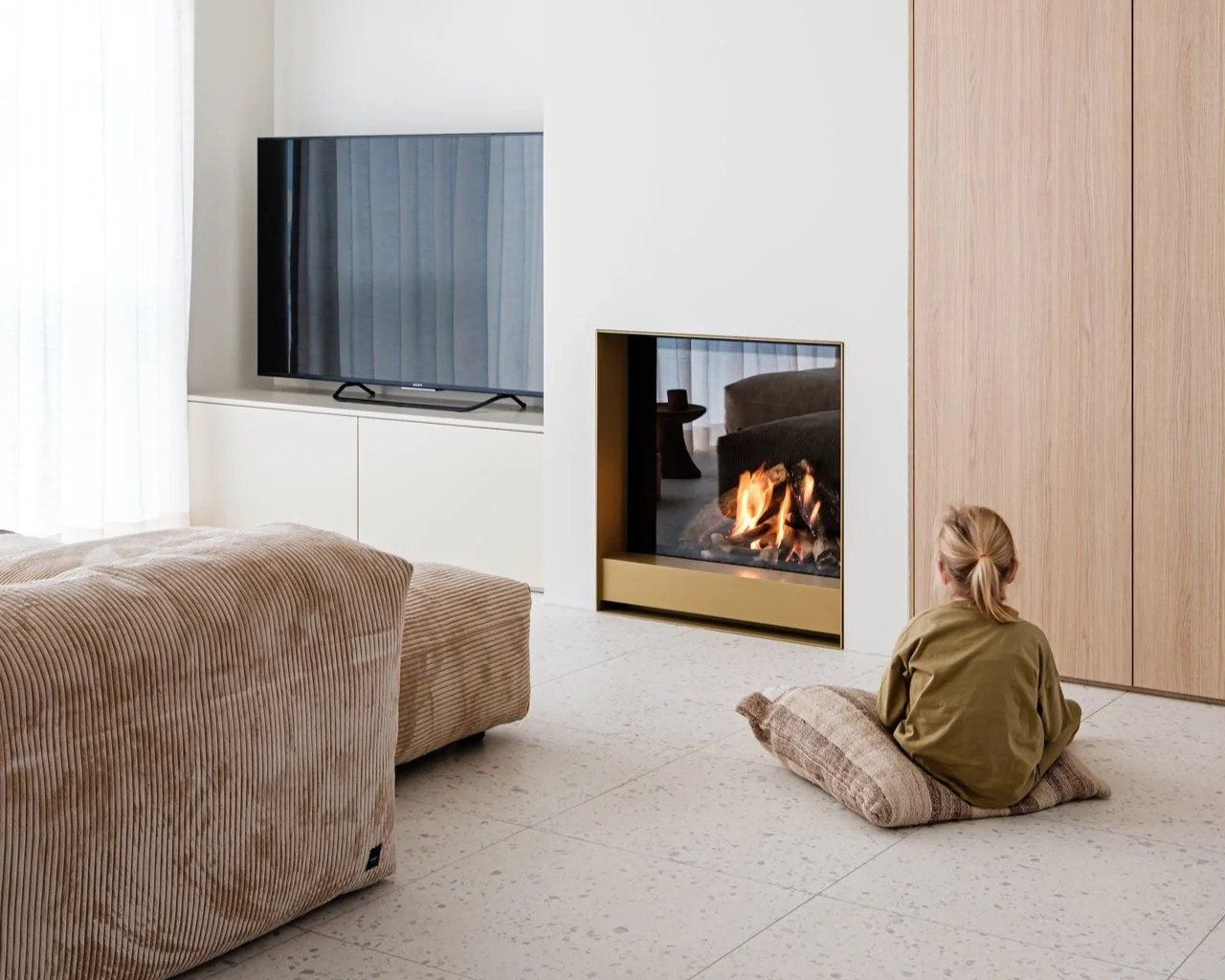 Interior Blonde keukenontwerp interieur