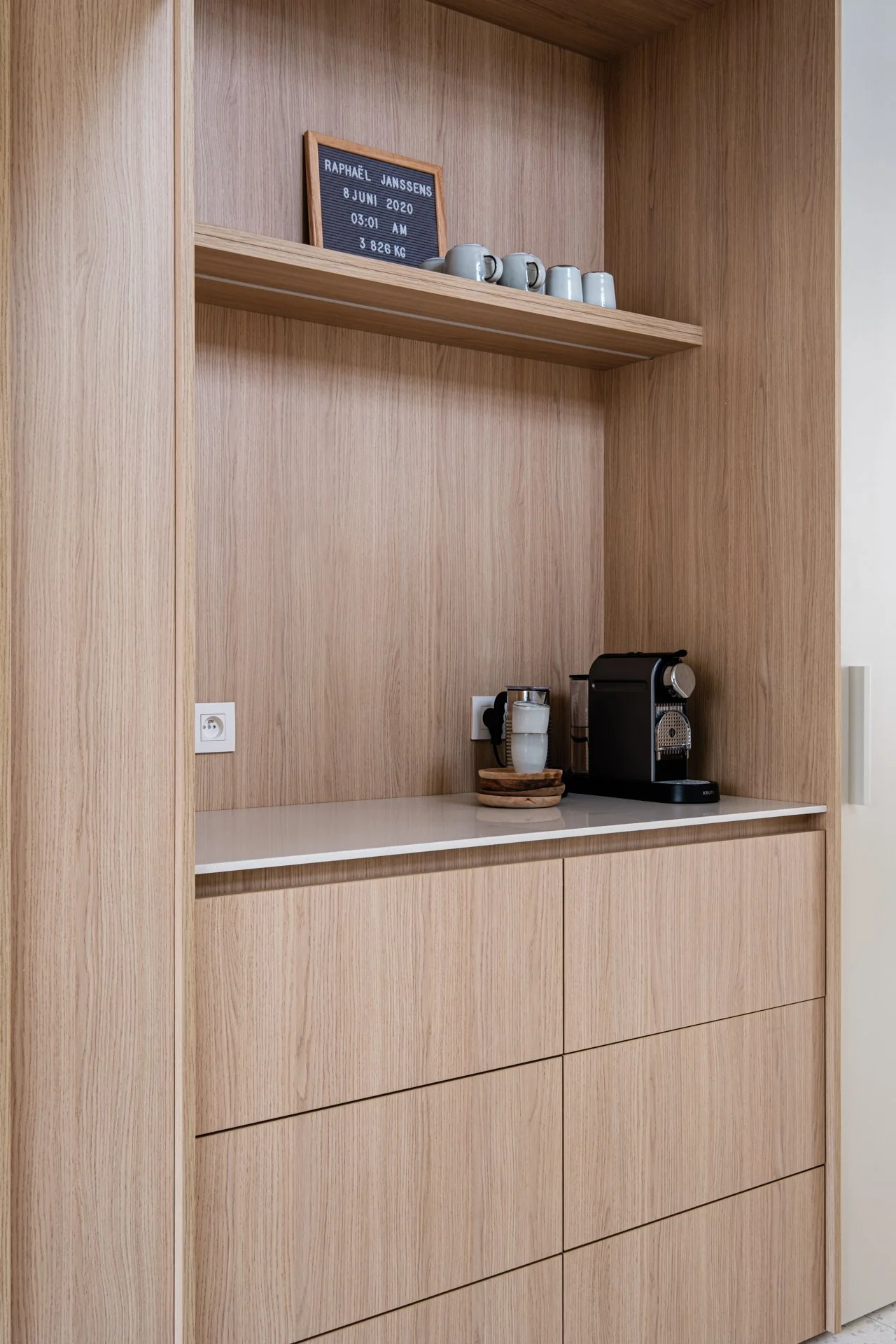 Interior Blonde keukenontwerp interieur