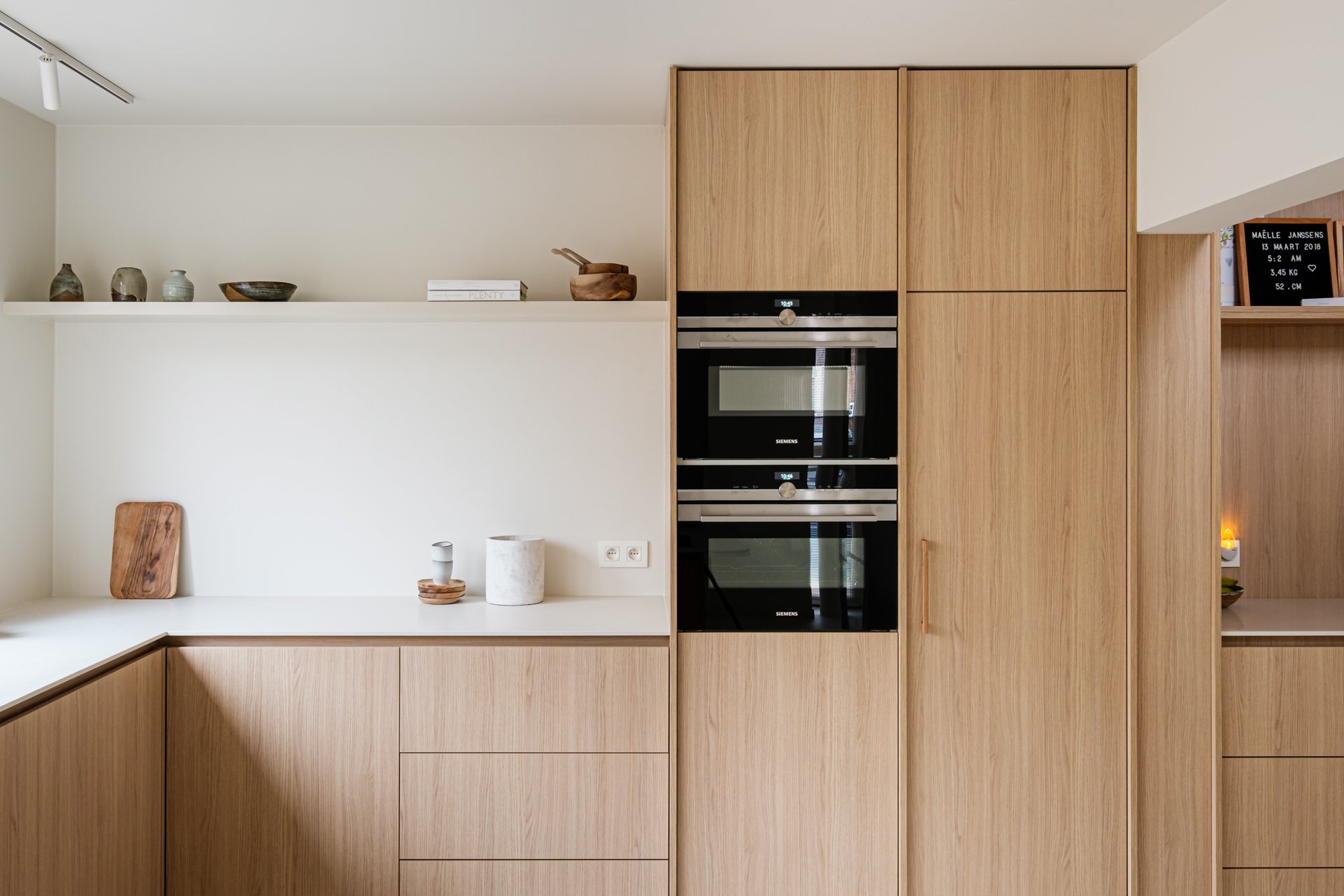 Interior Blonde keukenontwerp interieur