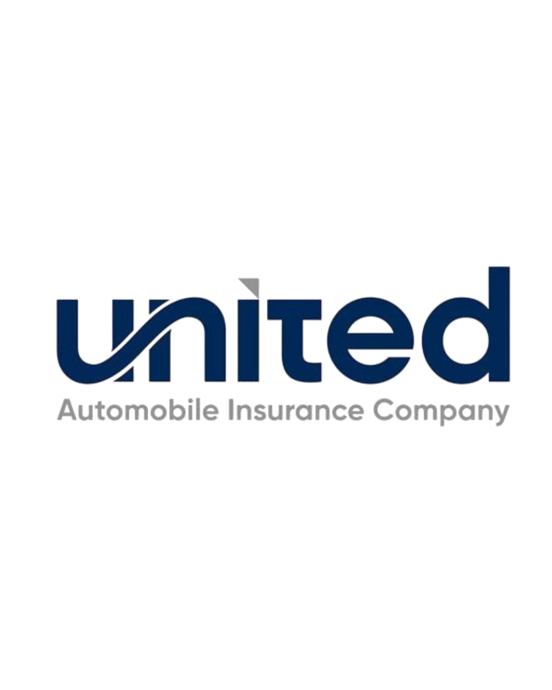 United Auto Insurance Company logo with blue and gray text.