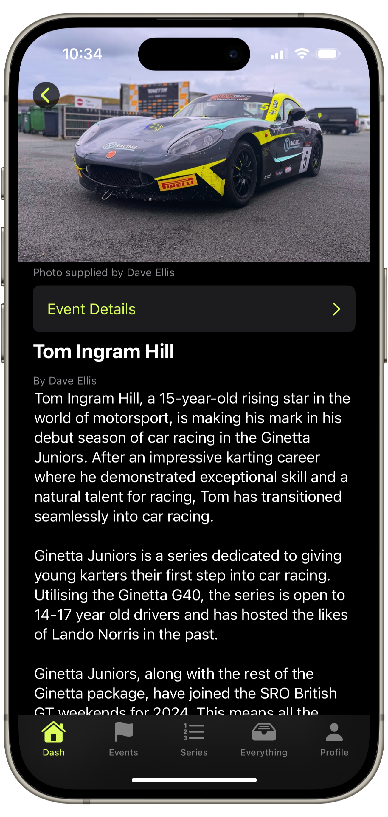 The Racing Line | Your Personalised Motorsport Calendar