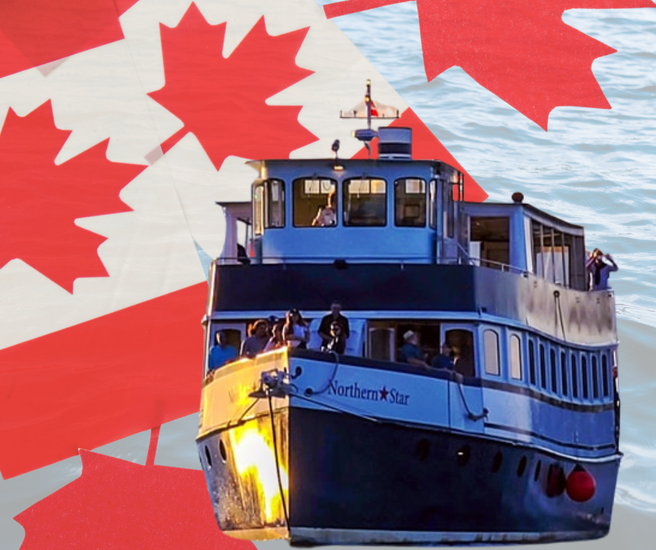 Victoria Day 2026 - Long Distance International Canada Cruise with Live Historian