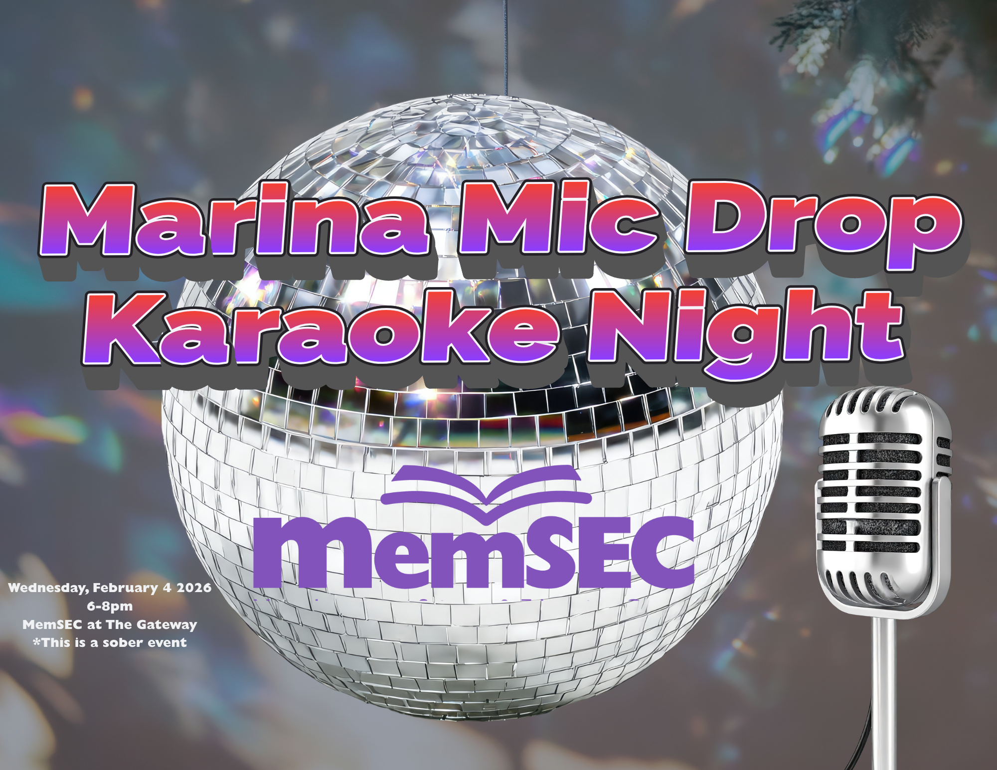 Marina Mic Drop: Karaoke Night