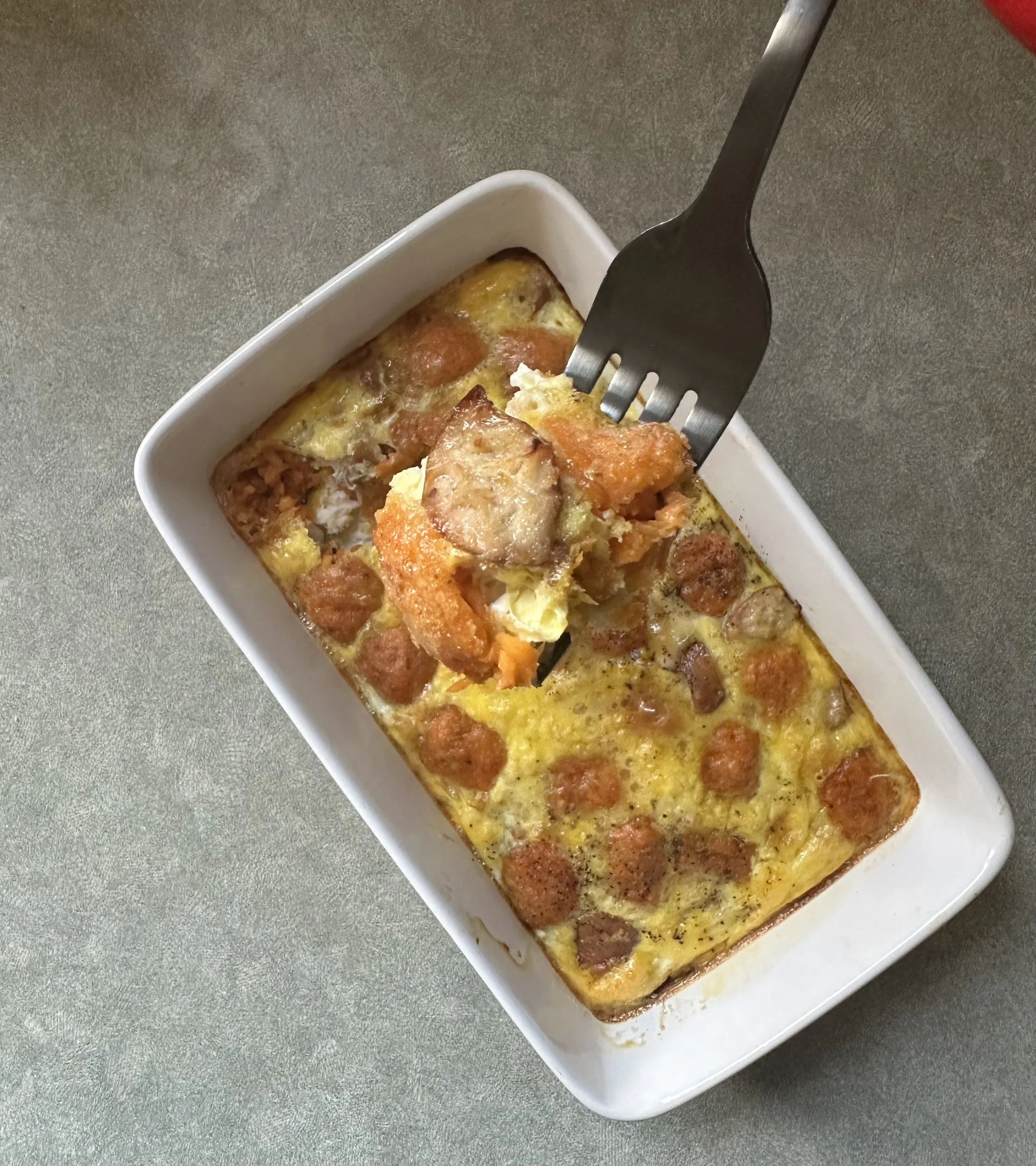 3 ingredient Breakfast Casserole