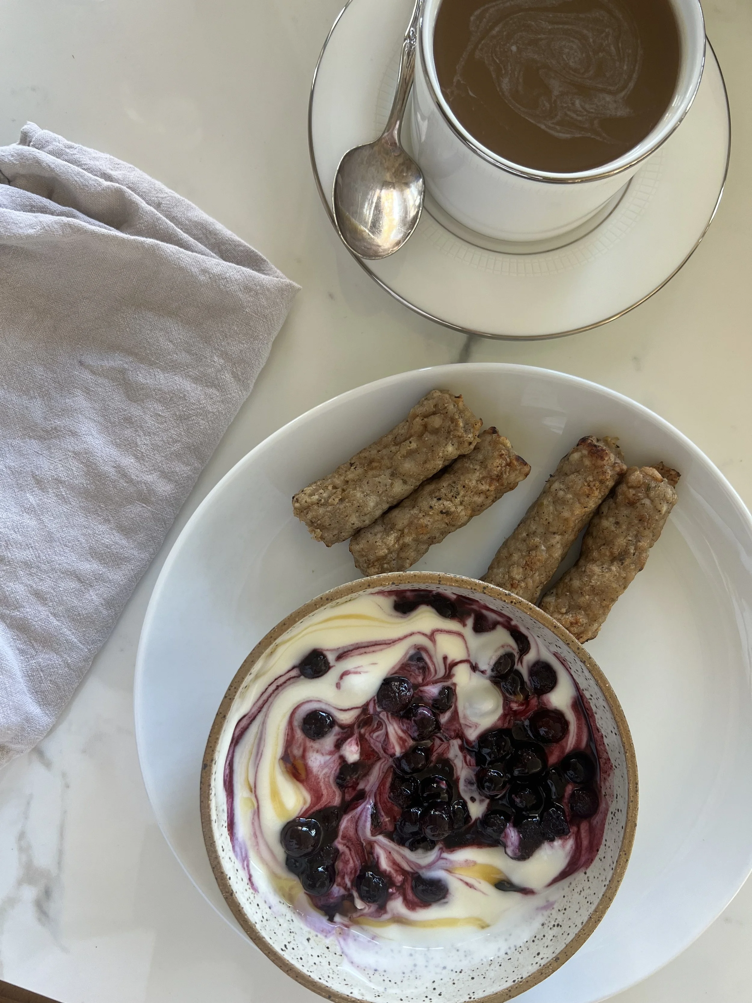 Yogurt Breakfast Plate #1