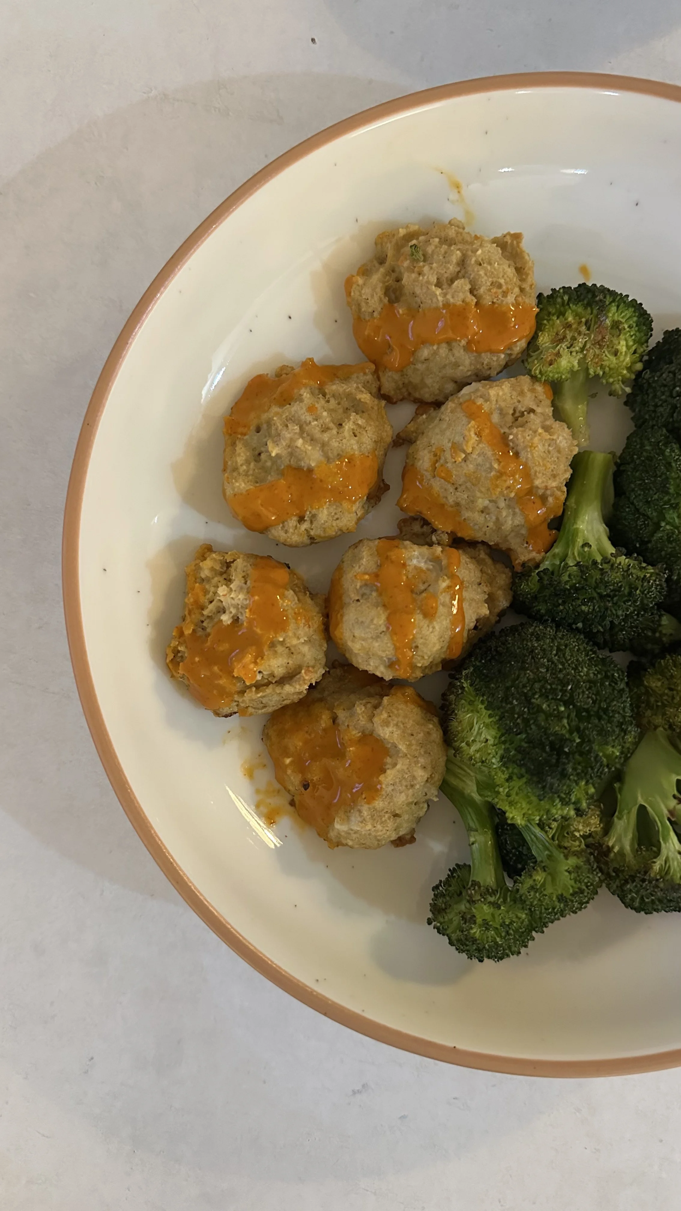 Buffalo Chicken Meatballs 