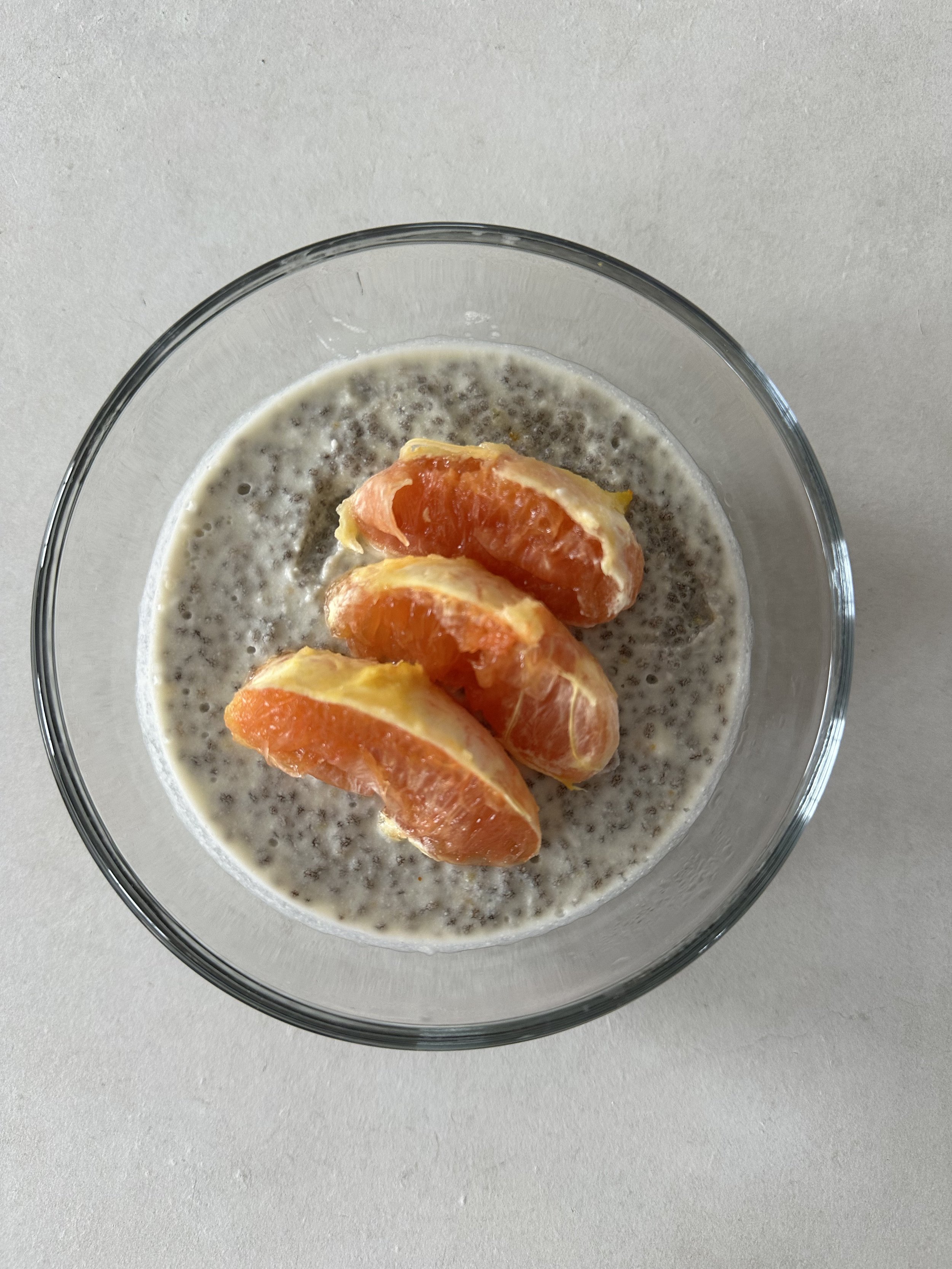 Orange Cream Chia Pudding