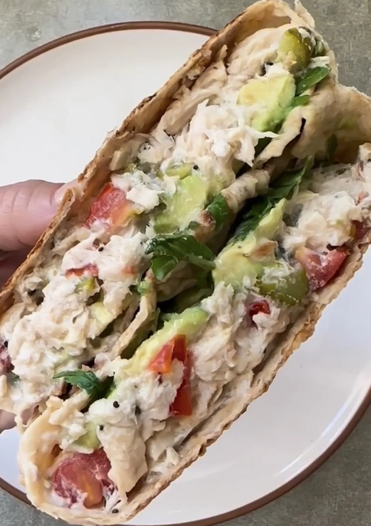 Tuna Crunch Wrap 