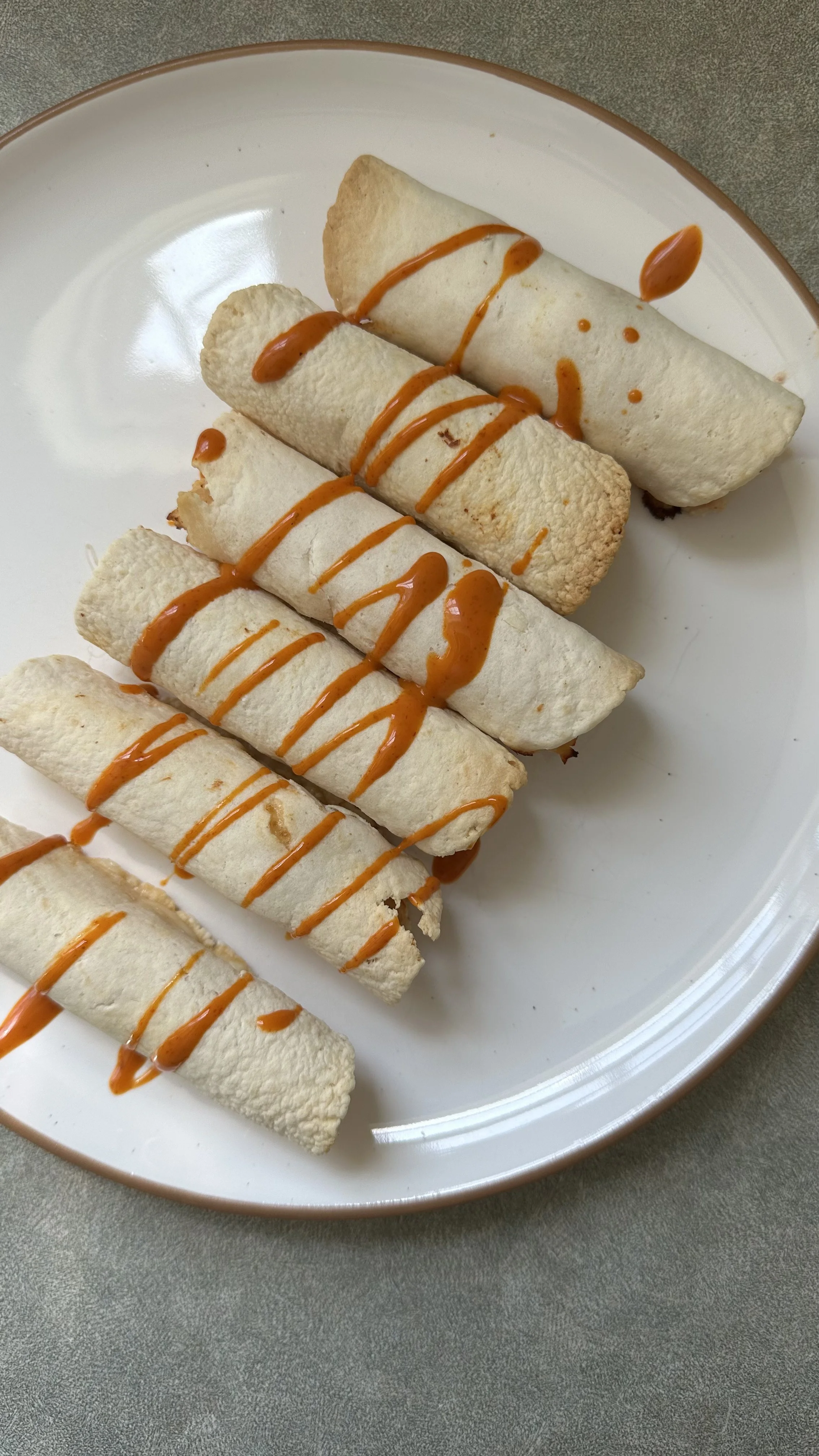 Buffalo Chicken Taquitos