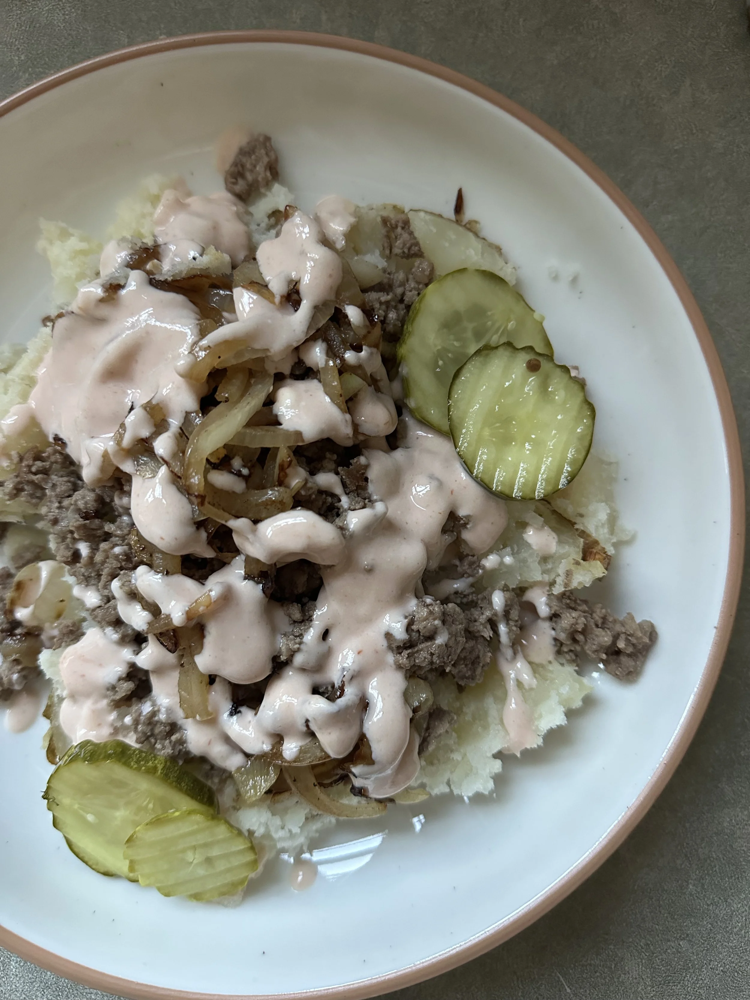 Smash Burger Bowl 