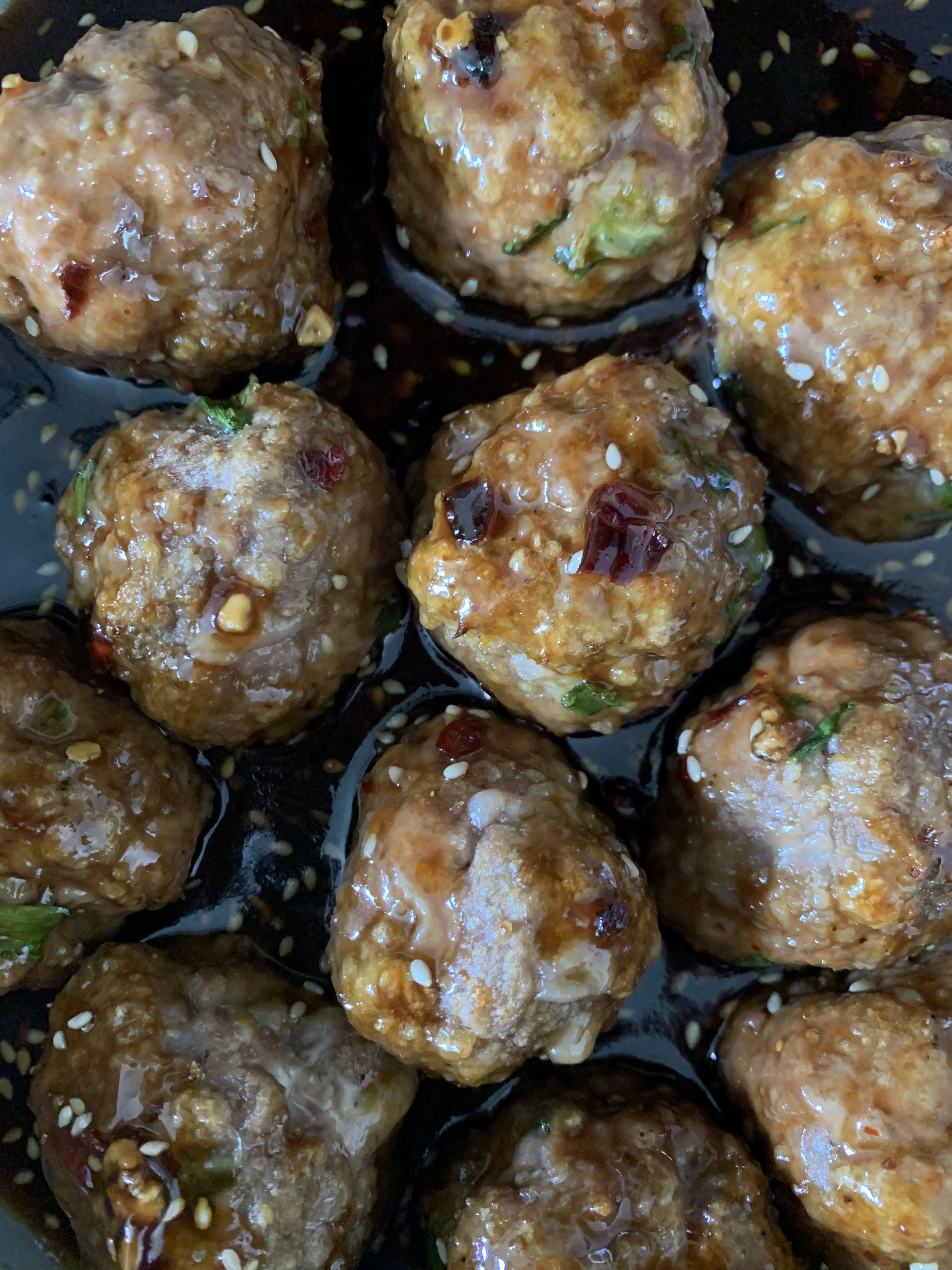 Sweet and Spicy Meatballs