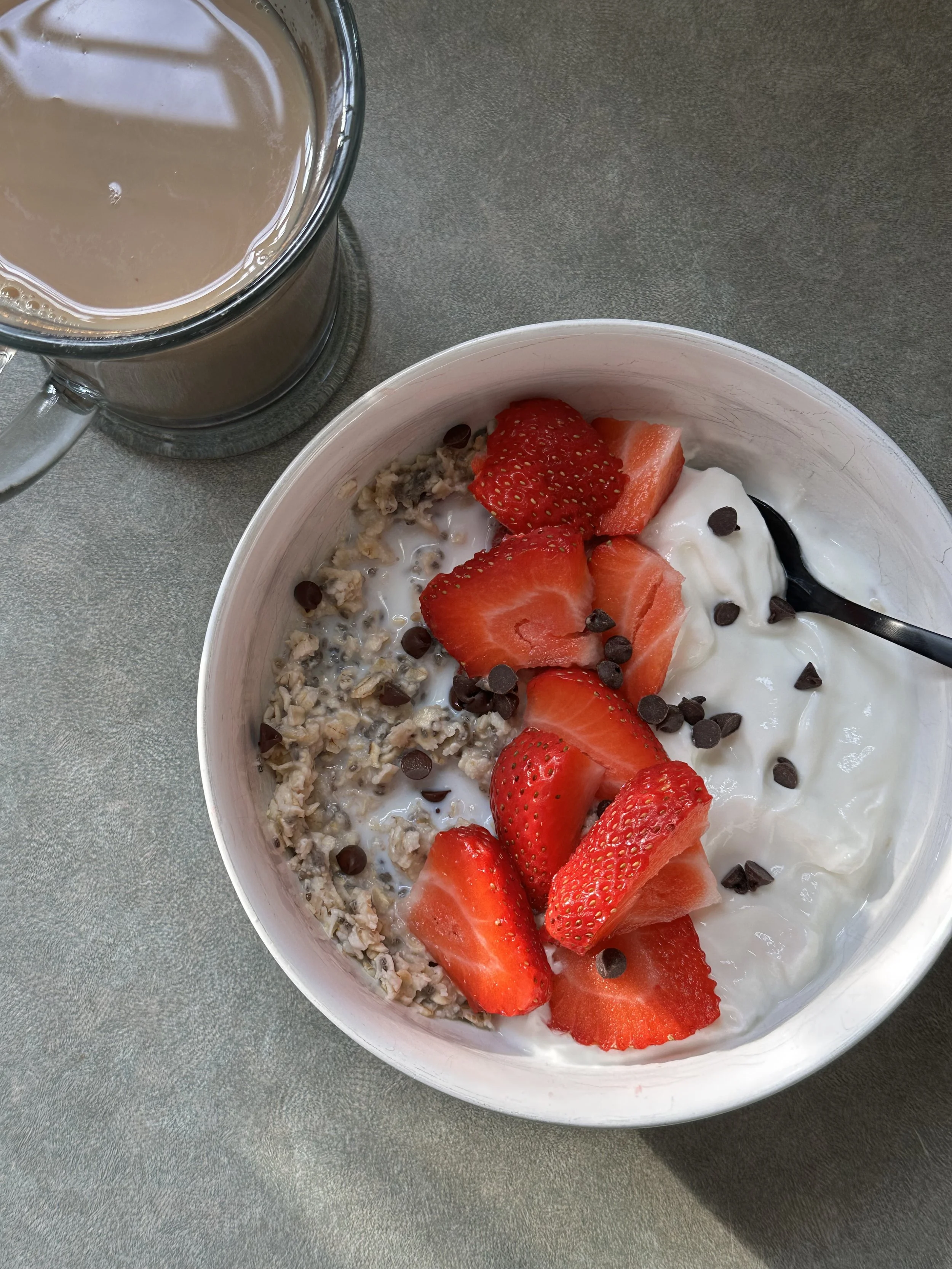 Strawberries &amp; Cream Breakfast Bowl