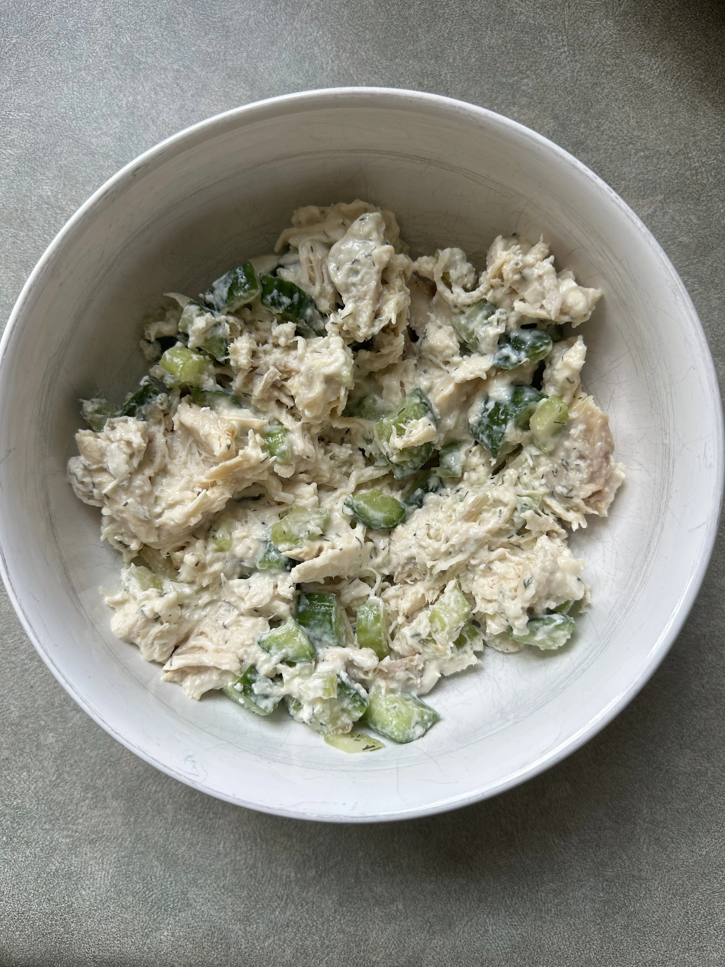Cucumber Dill Chicken Salad