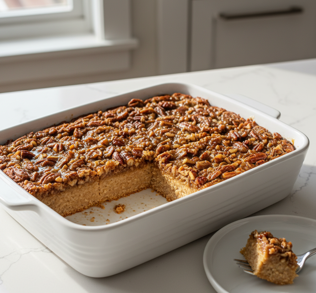 Pecan Pie Breakfast Bake