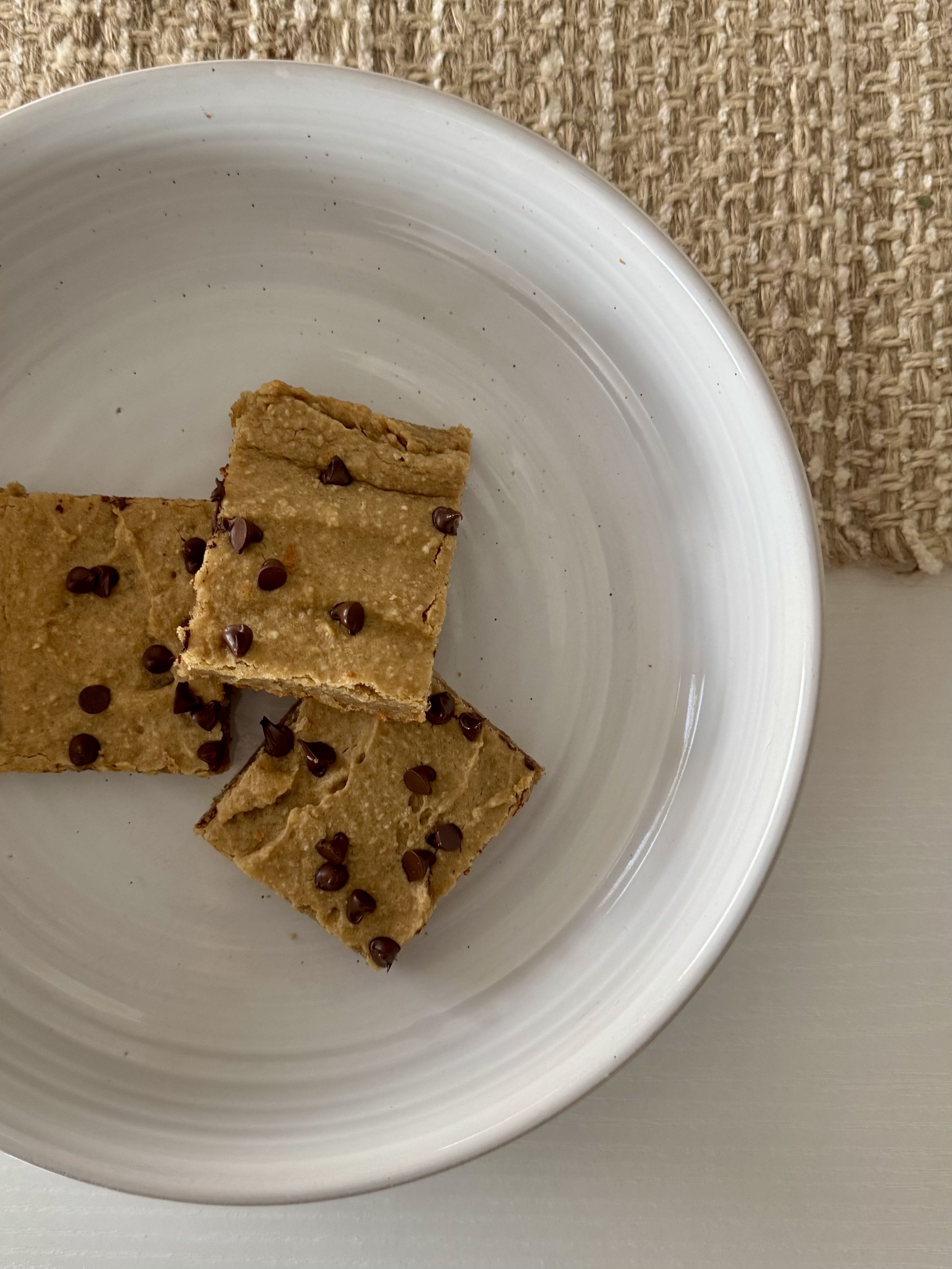 Chickpea Blondies