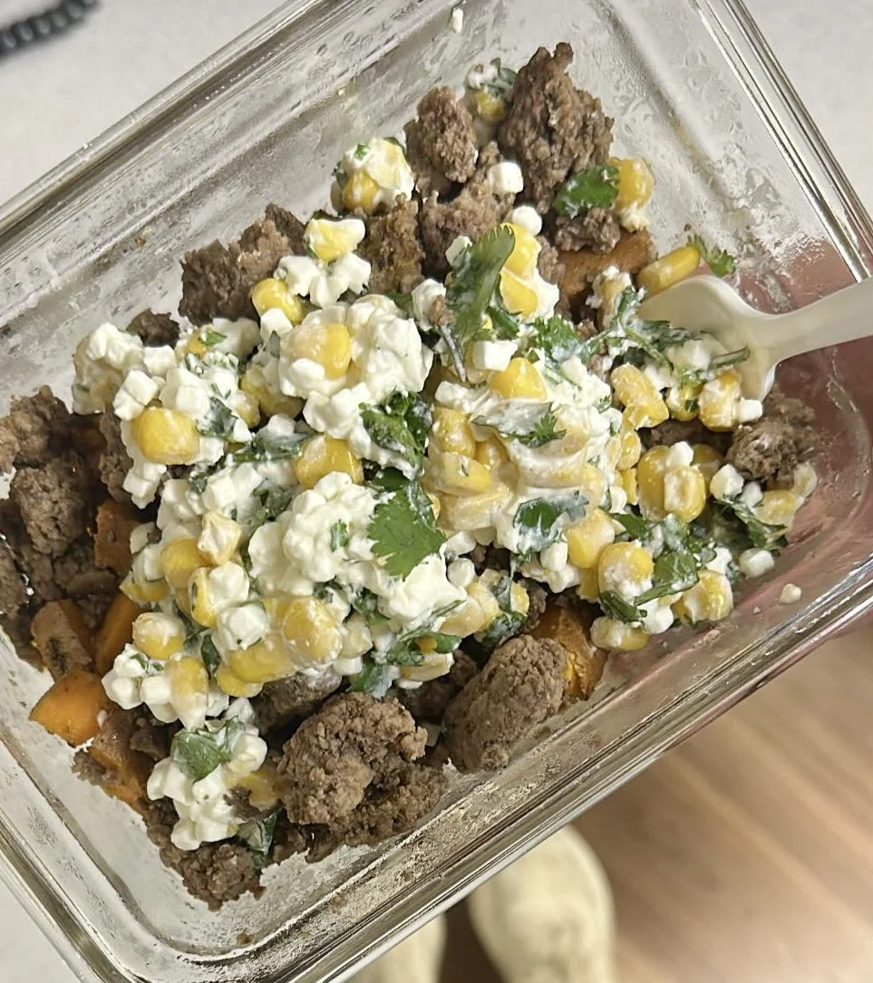 Street Corn Beef Bowl 