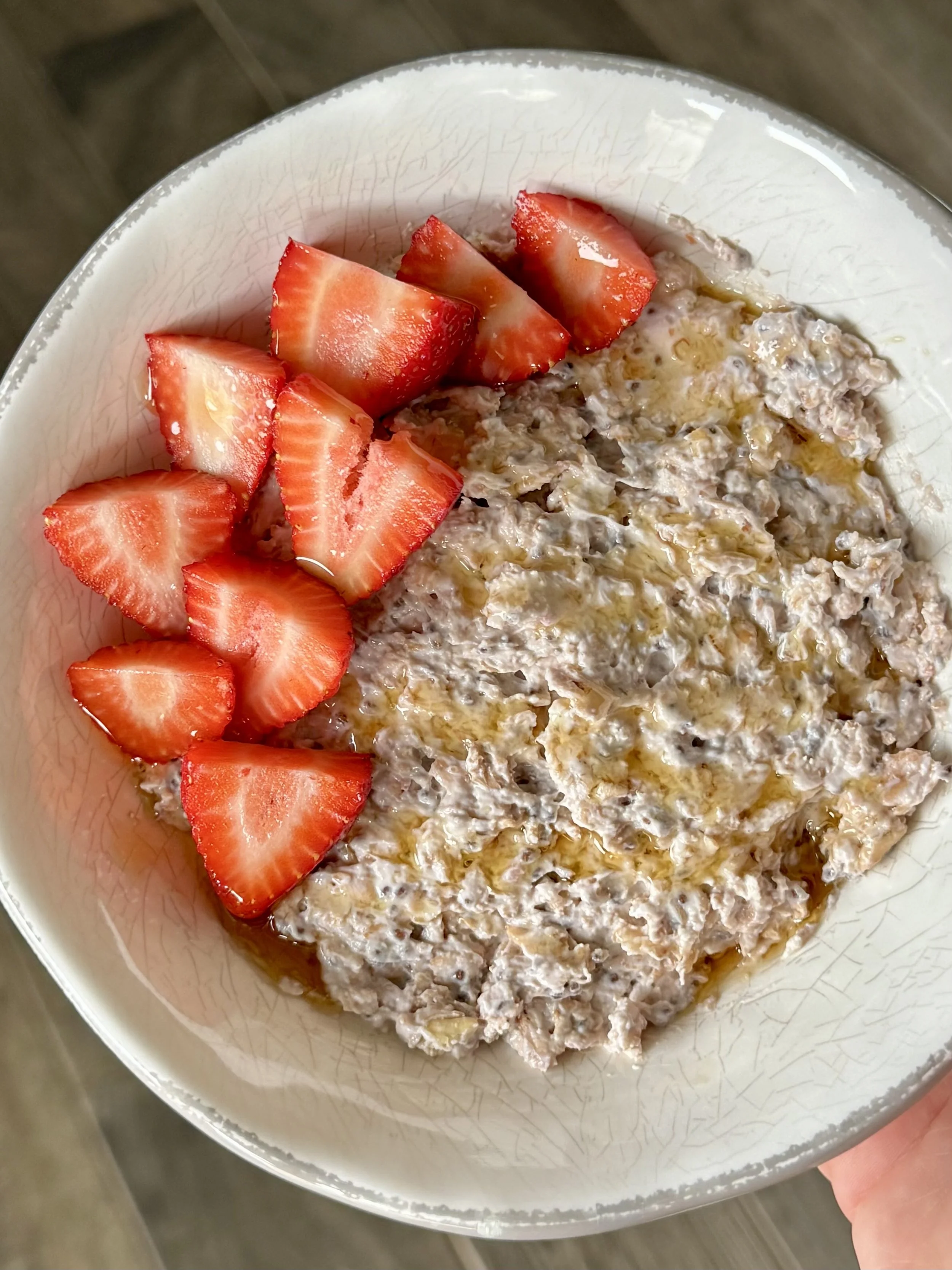 Strawberry Overnight Oats