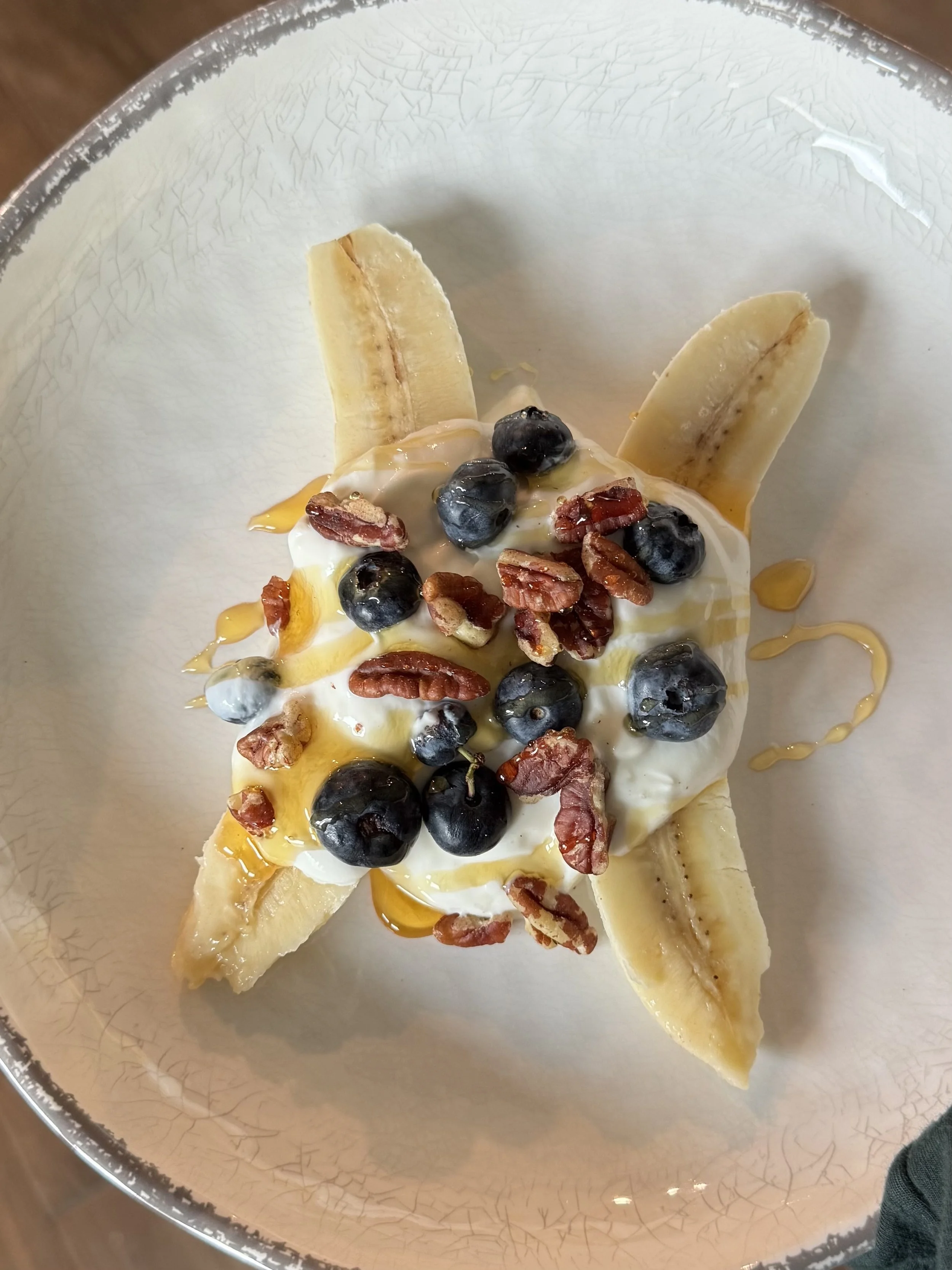 Breakfast Banana Split
