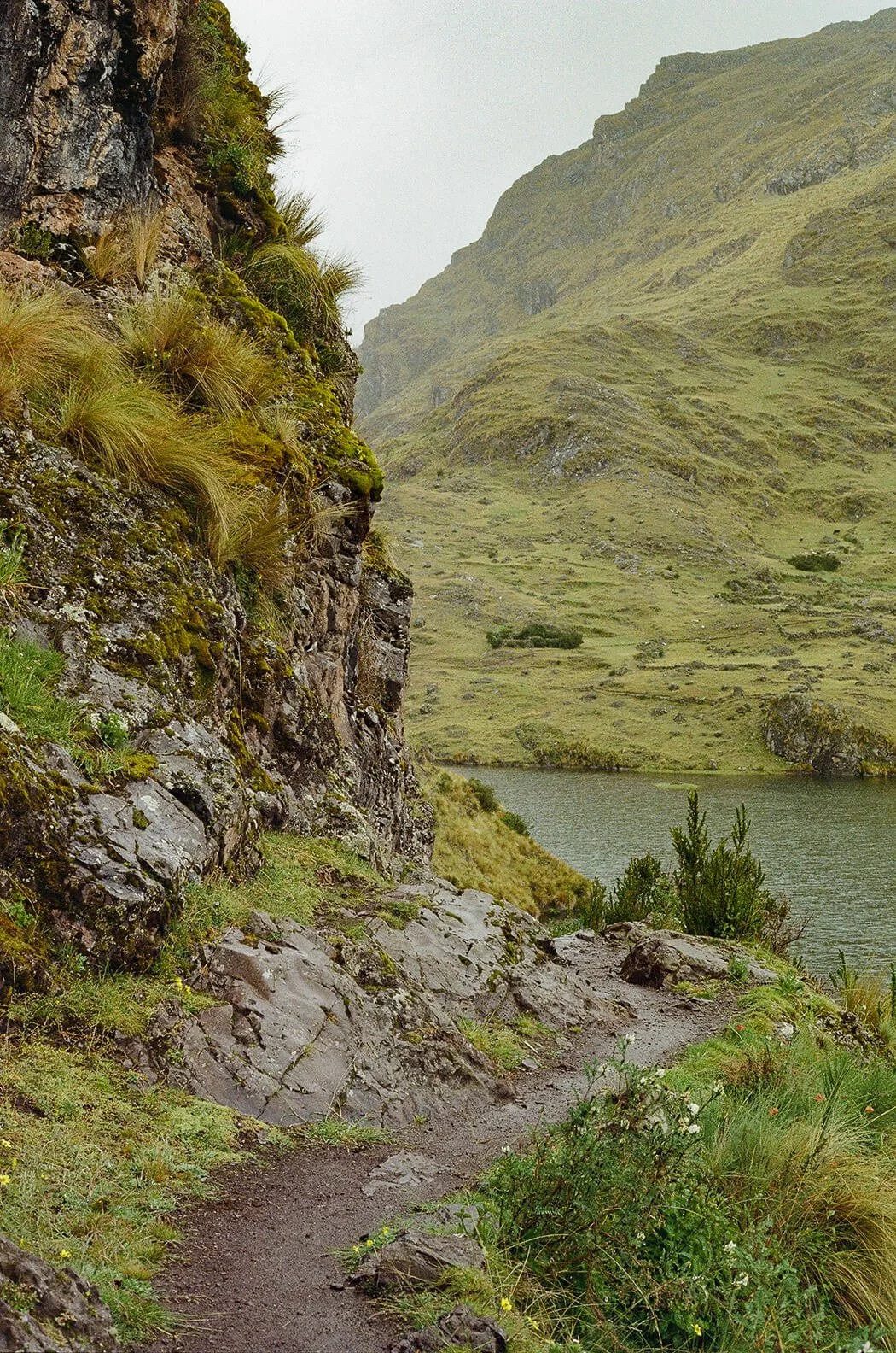 Mountain hike in Peru