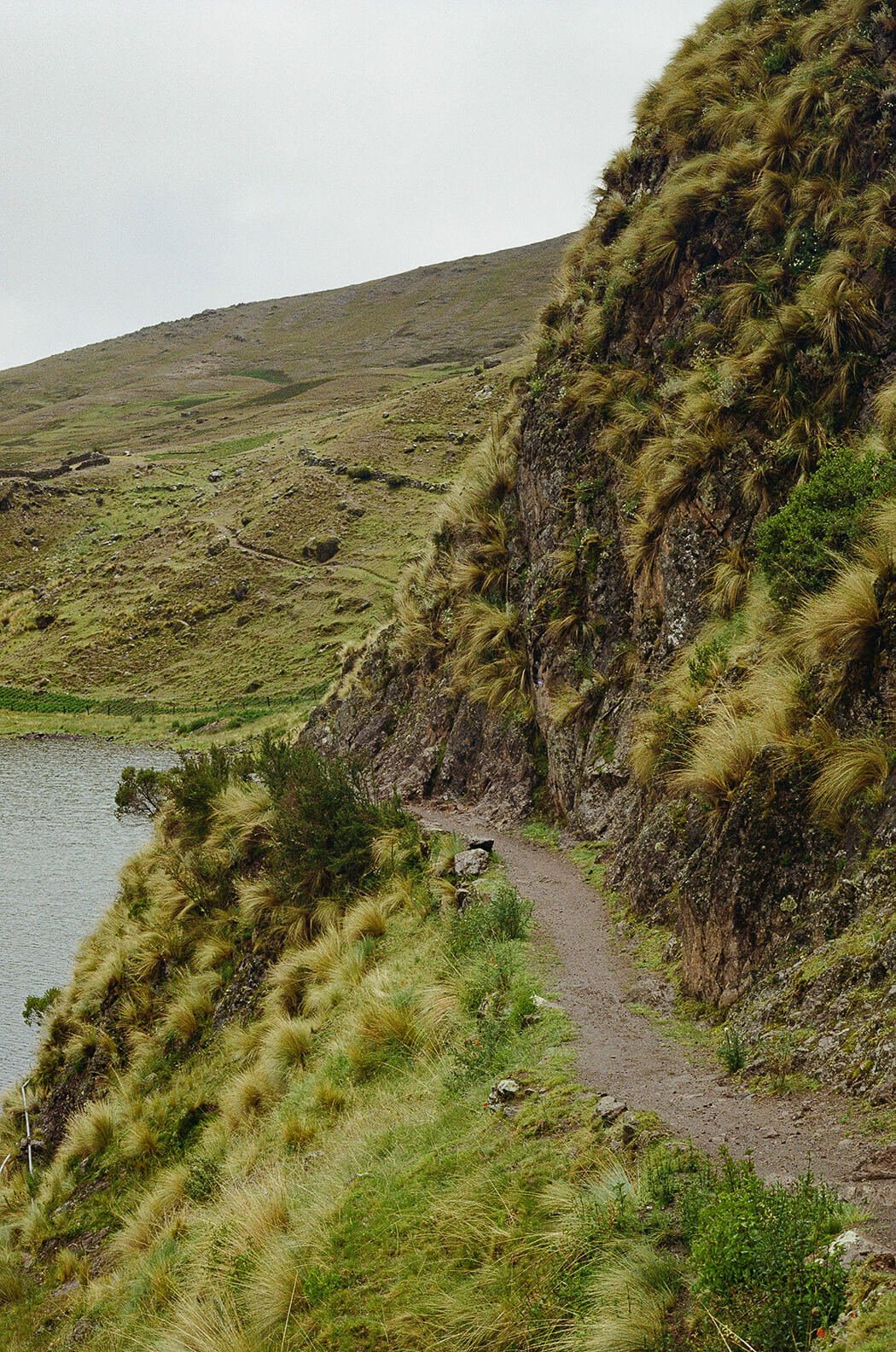 Mountain path in Peru