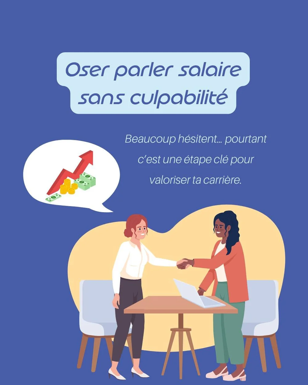 💬 𝙋𝙖𝙧𝙡𝙚𝙧 𝙨𝙖𝙡𝙖𝙞𝙧𝙚, 𝙘&rsquo;𝙚𝙨𝙩 𝙚𝙣𝙘𝙤𝙧𝙚 𝙪𝙣 𝙩𝙖𝙗𝙤𝙪 𝙥𝙤𝙪𝙧 𝙗𝙚𝙖𝙪𝙘𝙤𝙪𝙥 𝙙𝙚 𝙛𝙚𝙢𝙢𝙚𝙨.
Pas parce qu&rsquo;on n&rsquo;est pas comp&eacute;tentes.
Mais parce qu&rsquo;on ne nous a jamais appris &agrave; le faire.

👉 