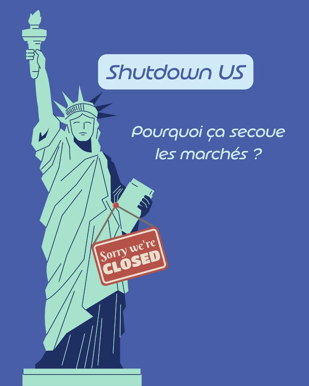 𝗤𝘂𝗮𝗻𝗱 𝗪𝗮𝘀𝗵𝗶𝗻𝗴𝘁𝗼𝗻 𝘁𝗼𝘂𝘀𝘀𝗲, 𝗹𝗲𝘀 𝗺𝗮𝗿𝗰𝗵&eacute;𝘀 𝘀𝗲 𝗰𝗿𝗶𝘀𝗽𝗲𝗻𝘁&hellip; 𝗺𝗮𝗶𝘀 𝗽𝗮𝘀 𝗱𝗲 𝗽𝗮𝗻𝗶𝗾𝘂𝗲. On respire, on comprend, on agit. 

Ce que tu dois retenir
Le &ldquo;gel&rdquo; du budget US cr&eacute;e surt