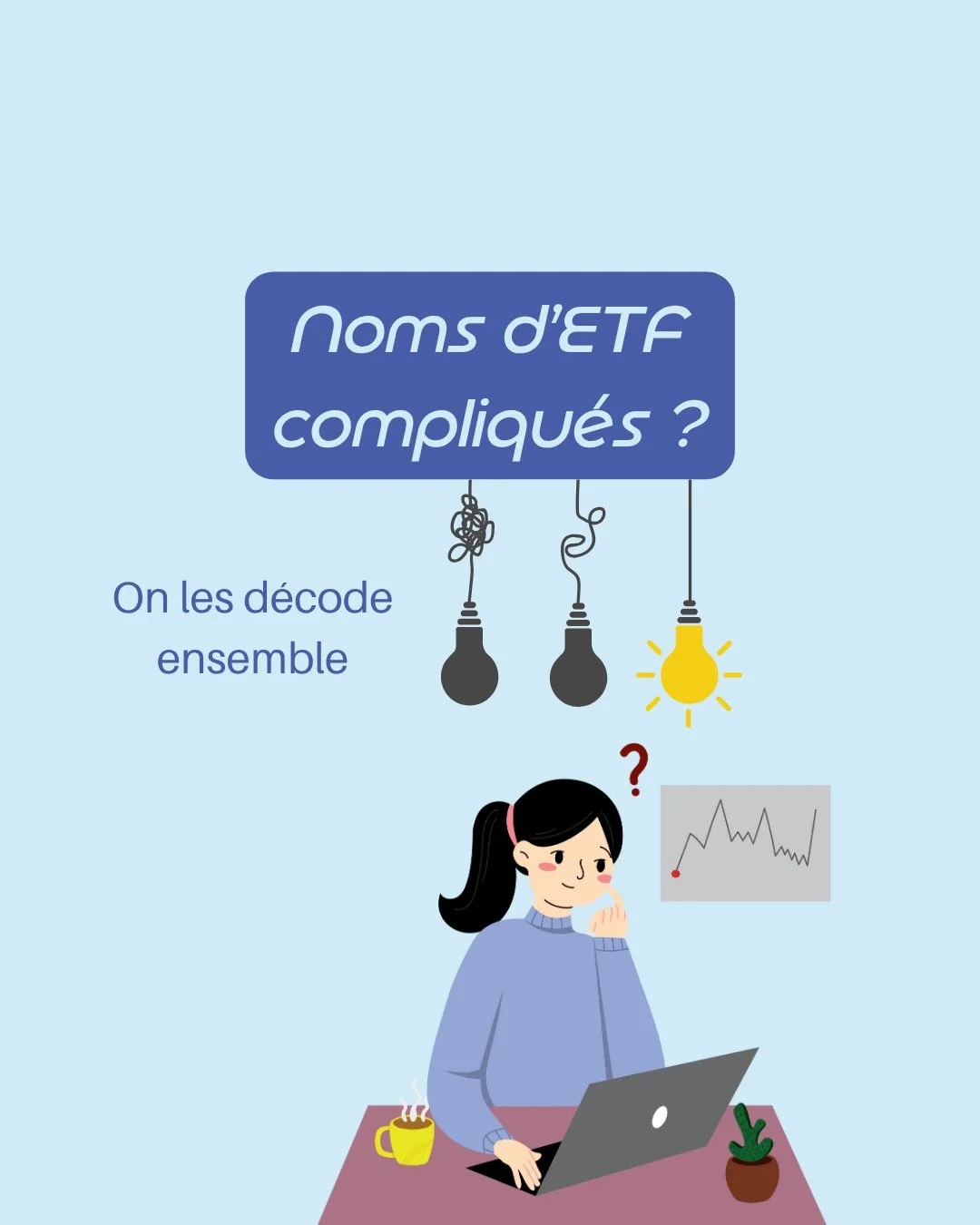 Noms d&rsquo;ETF compliqu&eacute;s ? On te montre comment les d&eacute;coder.

Si tu as d&eacute;j&agrave; crois&eacute; un nom d&rsquo;ETF, tu sais qu&rsquo;au premier regard &ccedil;a peut sembler fouillis. Bonne nouvelle : ce n&rsquo;est pas du ch