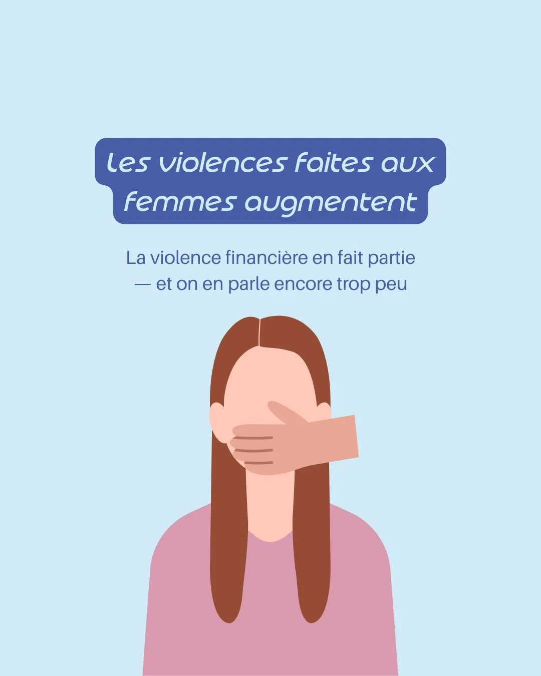 Aujourd'hui, je veux te parler d'une forme de violence dont on parle trop peu : la violence &eacute;conomique.

1 femme sur 4 en France est concern&eacute;e. Et dans 90% des cas, c'est cette violence qui emp&ecirc;che les femmes de quitter un conjoin