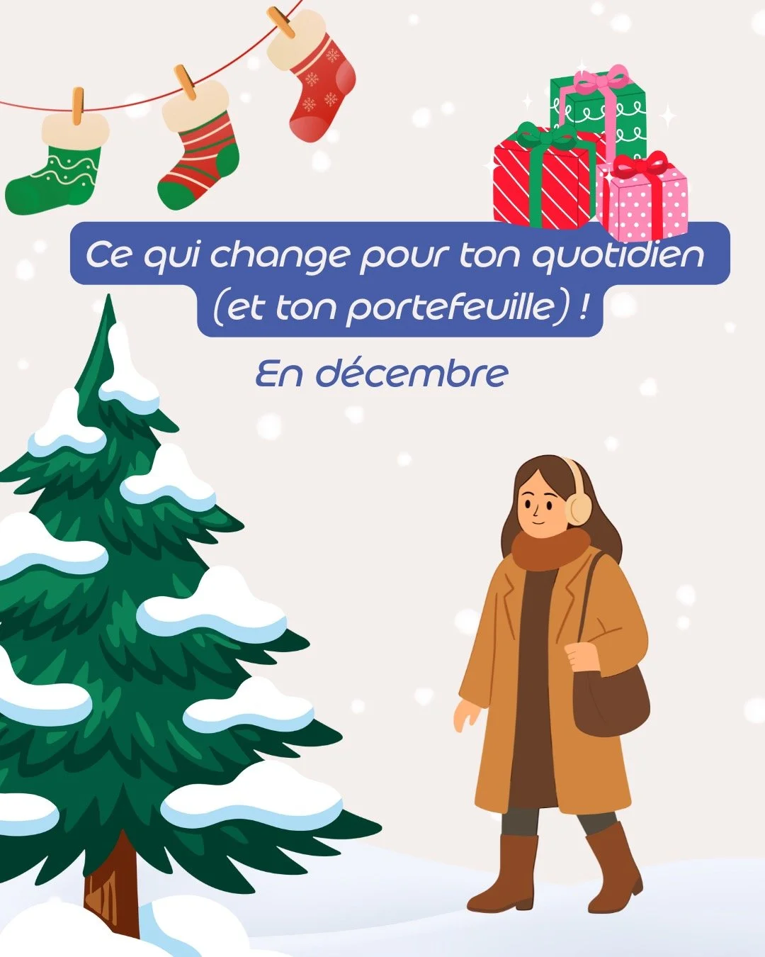 On respire un grand coup, d&eacute;cembre est l&agrave; ! 🎄✨

Entre la course aux cadeaux et la fin d&rsquo;ann&eacute;e au boulot, la charge mentale est souvent &agrave; son max. Mais attention, il y a quelques "cases administratives" &ag